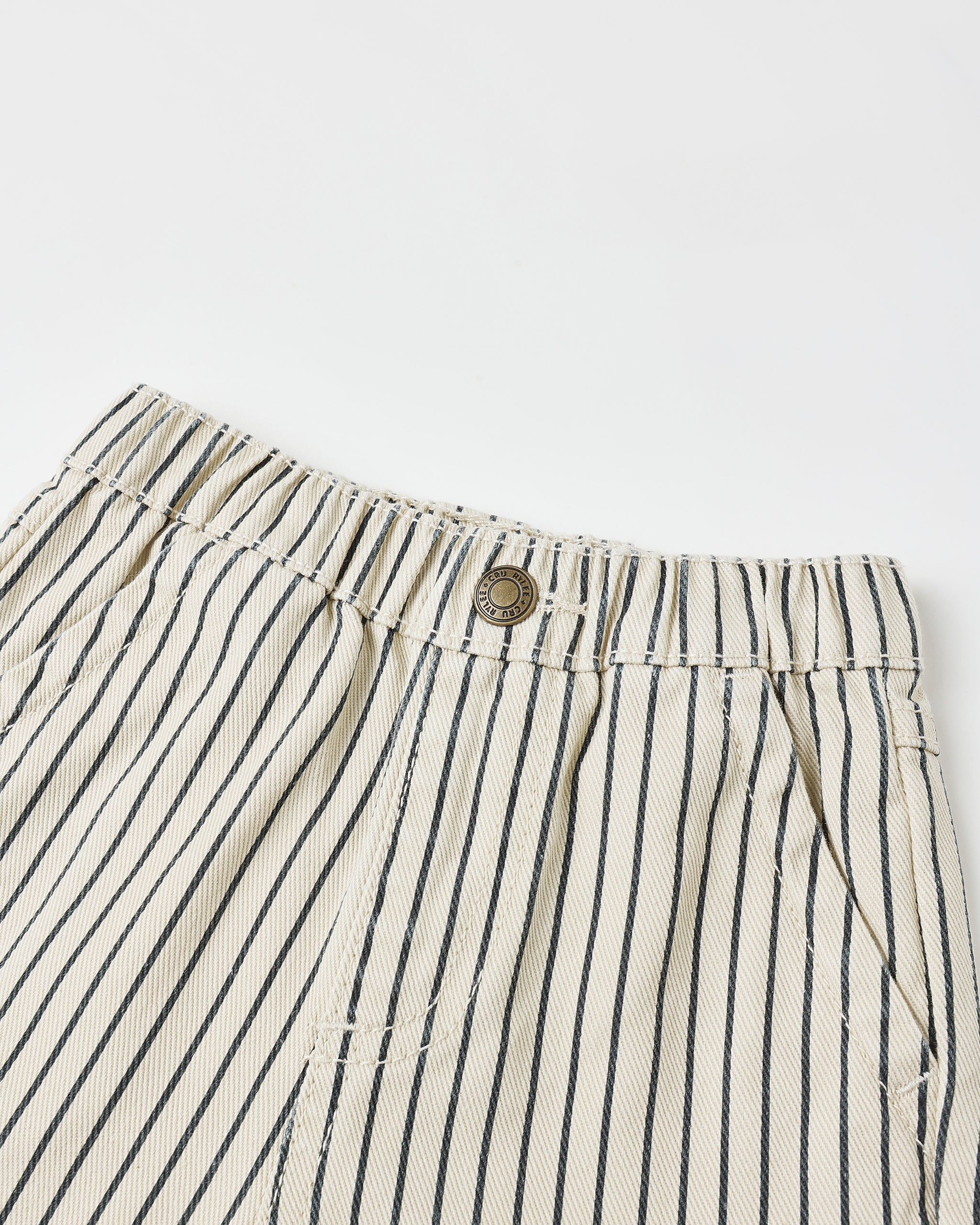 Baggy Pant || Navy Pinstripe