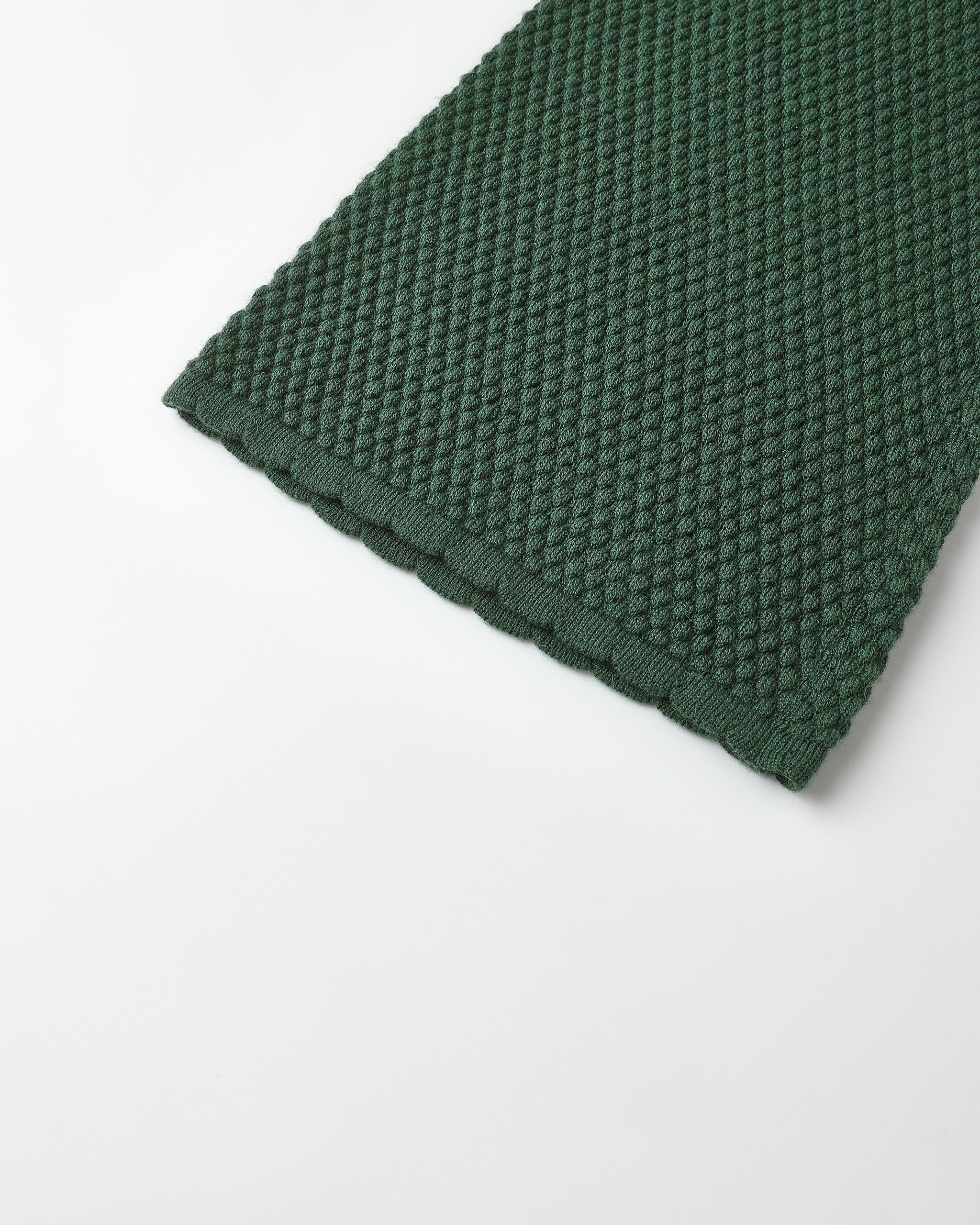 Knit Wide Leg Pant || Green