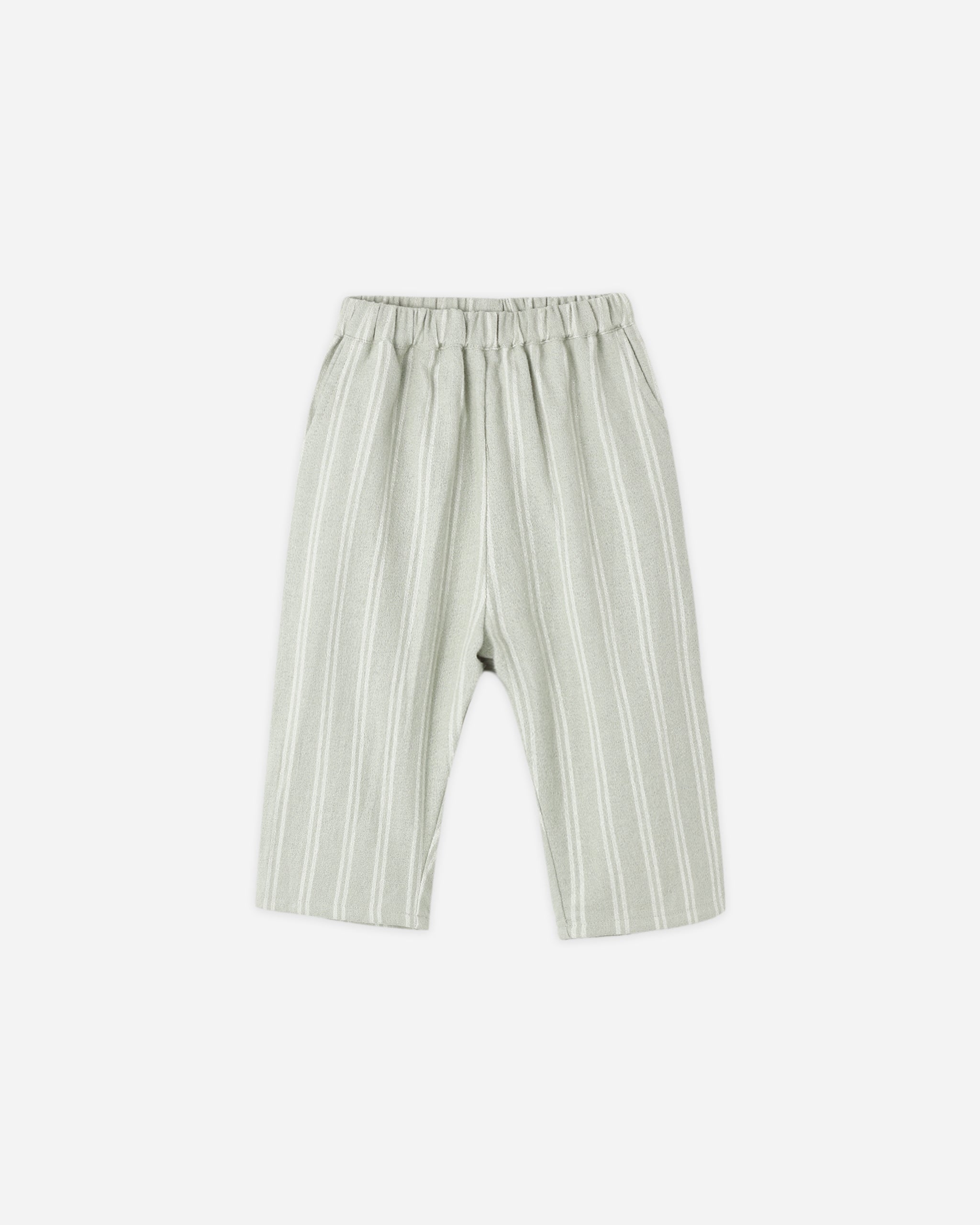 Palmer Pant Sage Pinstripe