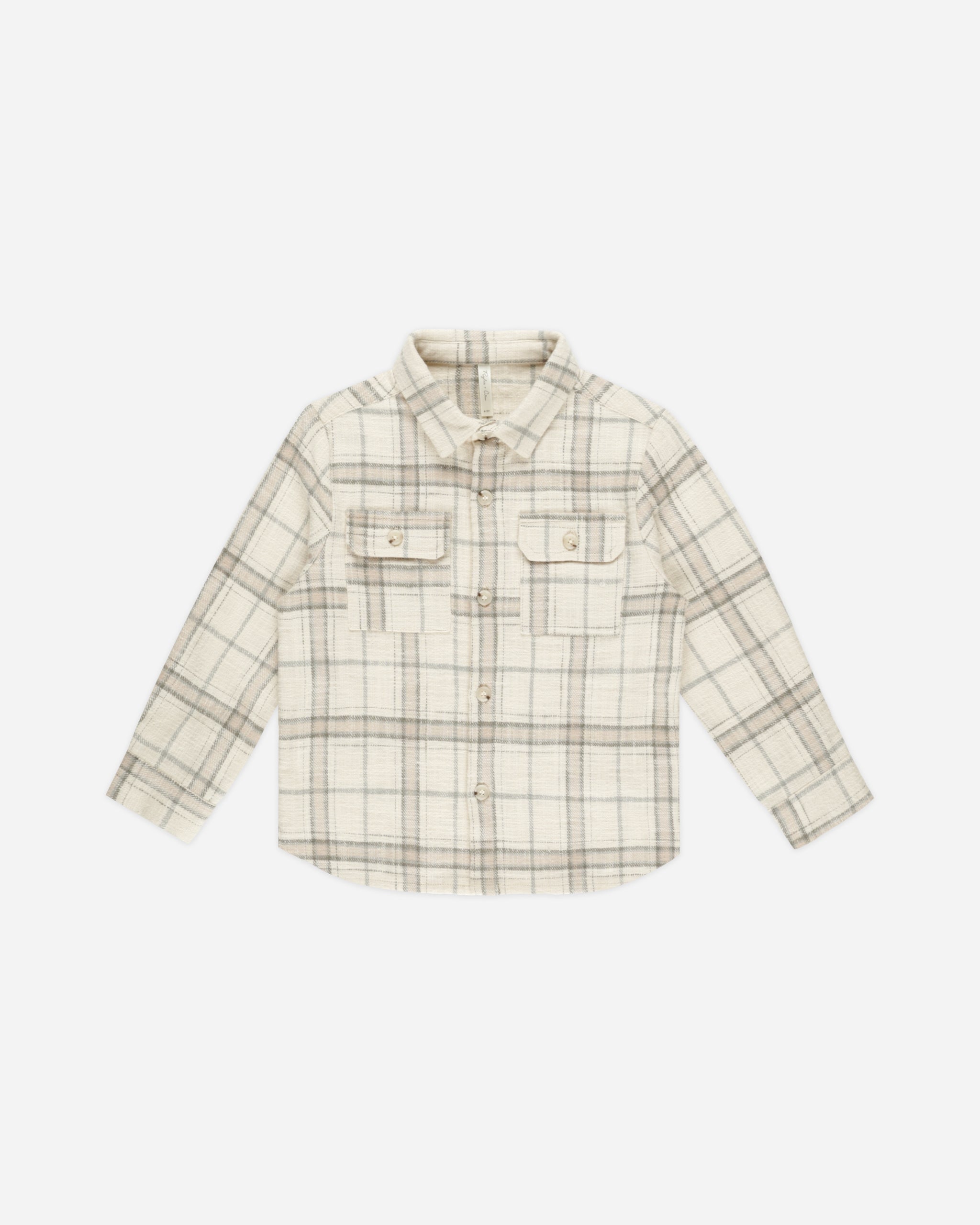 Collared Long Sleeve Shirt || Rustic Plaid