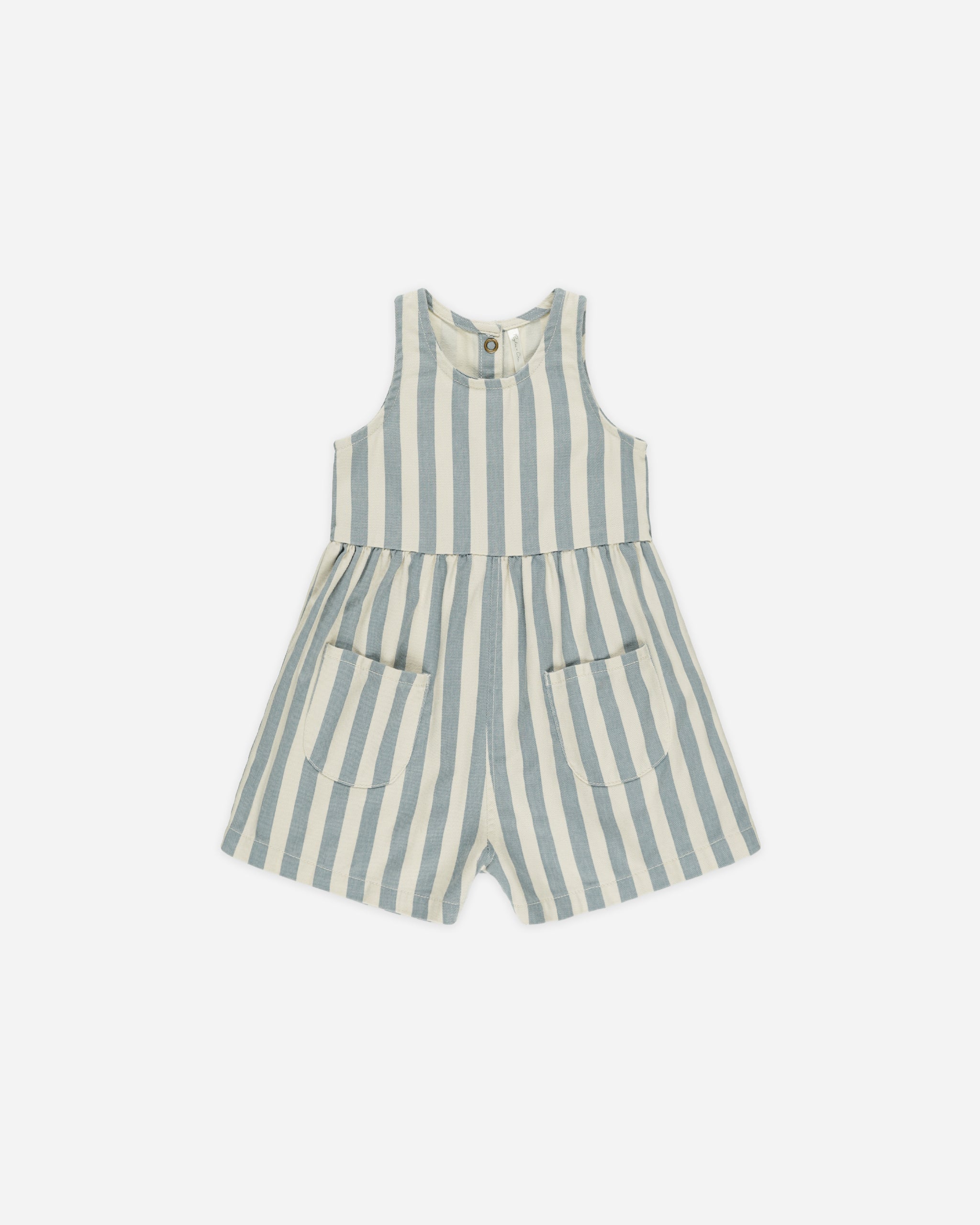 Dani Romper || Ocean Stripe