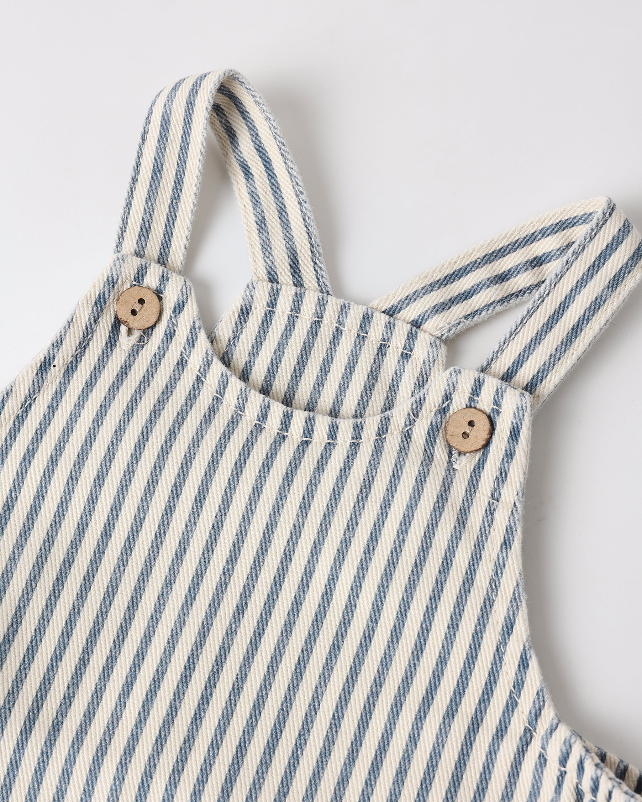 Lou Romper Railroad Stripe