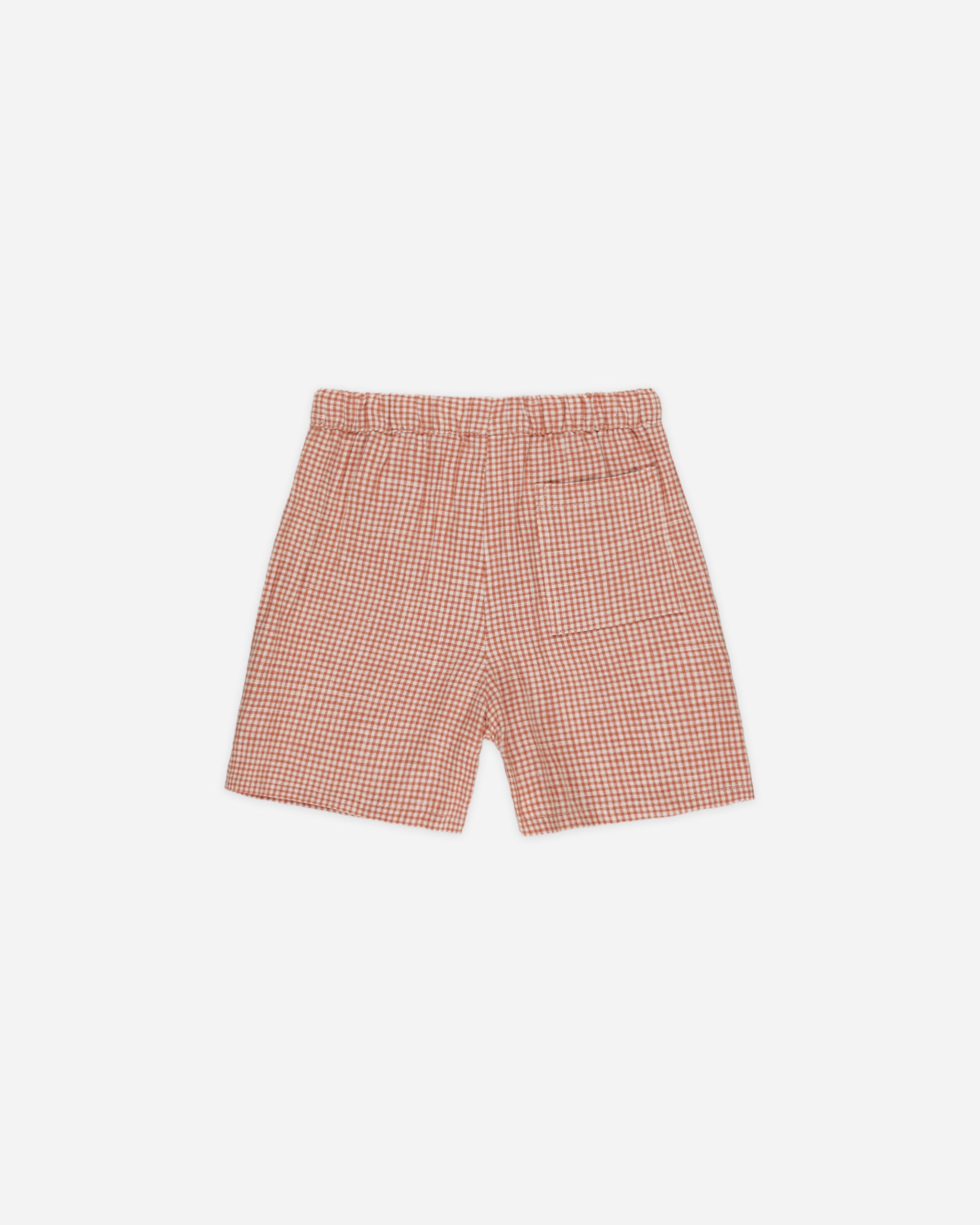 Perry Short || Poppy Gingham