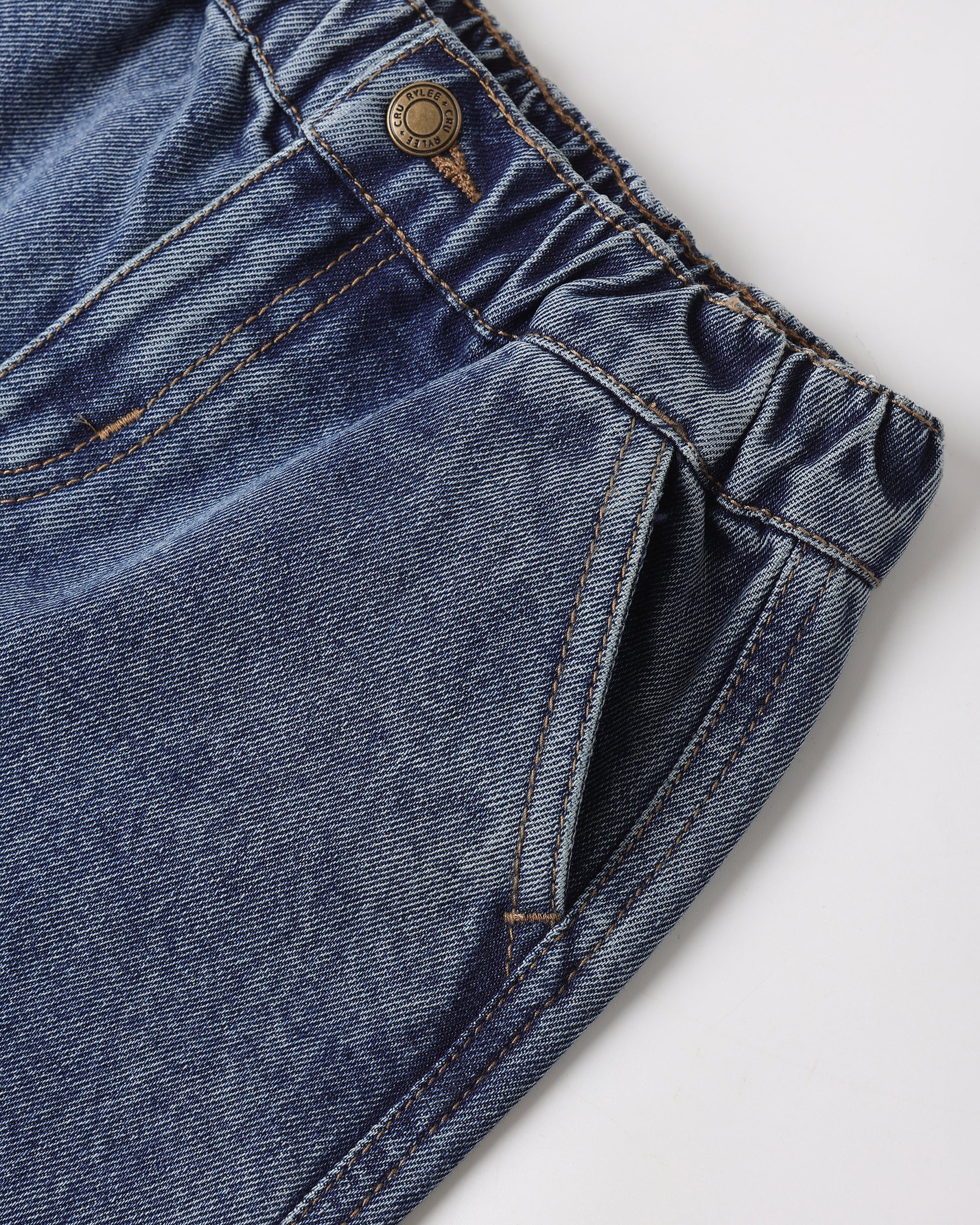 Dawson Short Navy - Rylee + Cru | Kids Clothes | Trendy Baby Clothes | Modern Infant Outfits |