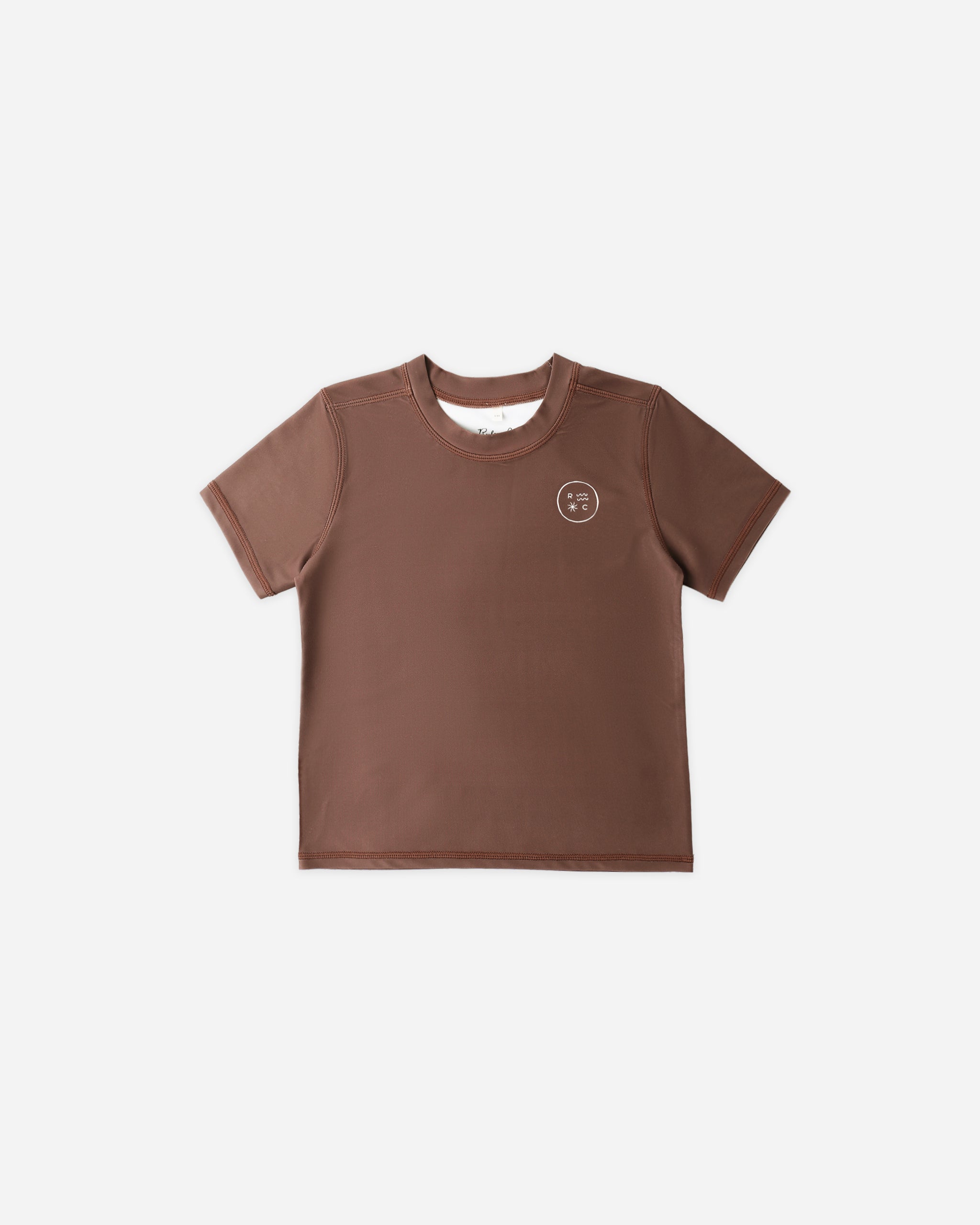 Short Sleeve Rashguard Chocolate