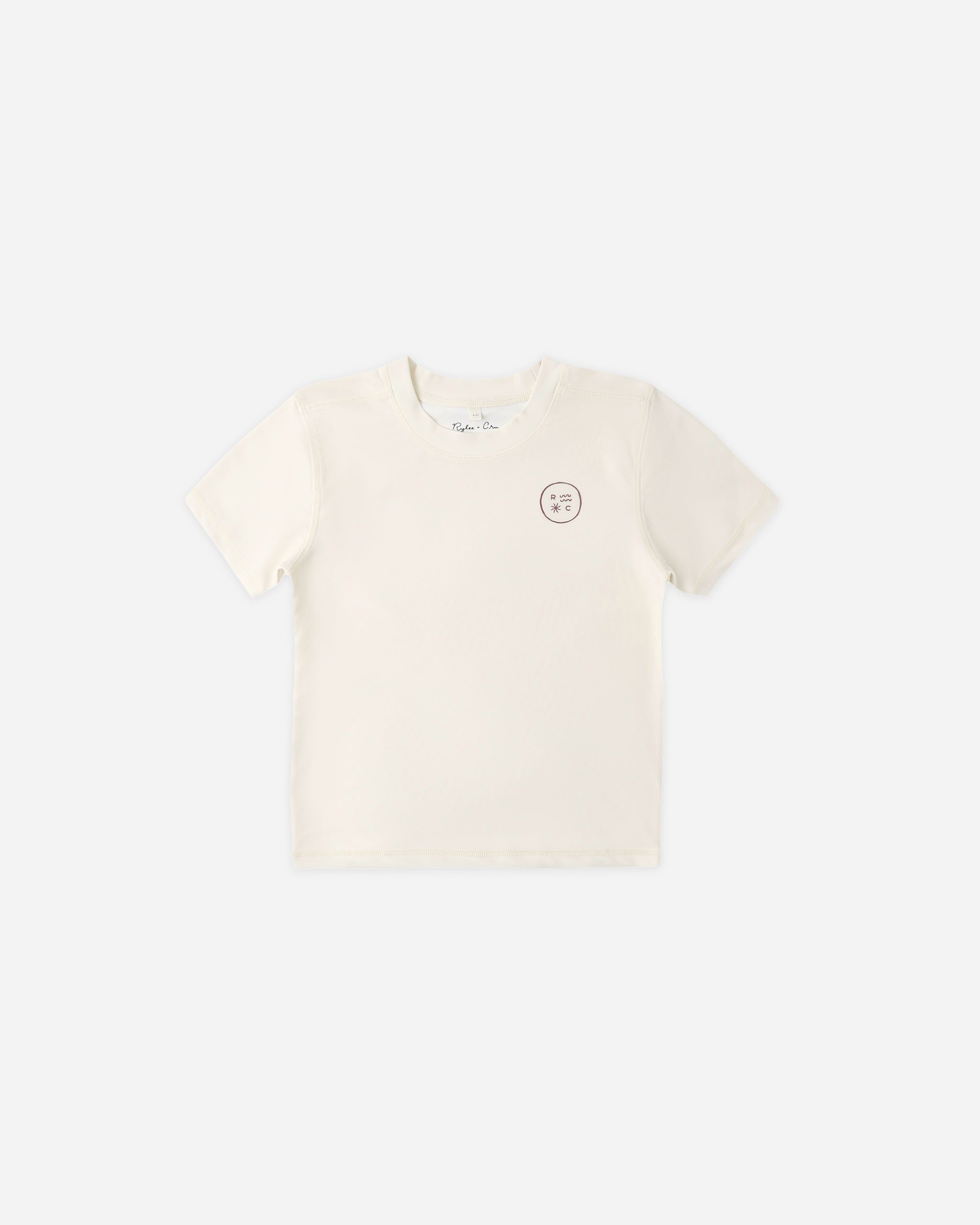 Short Sleeve Rashguard Natural