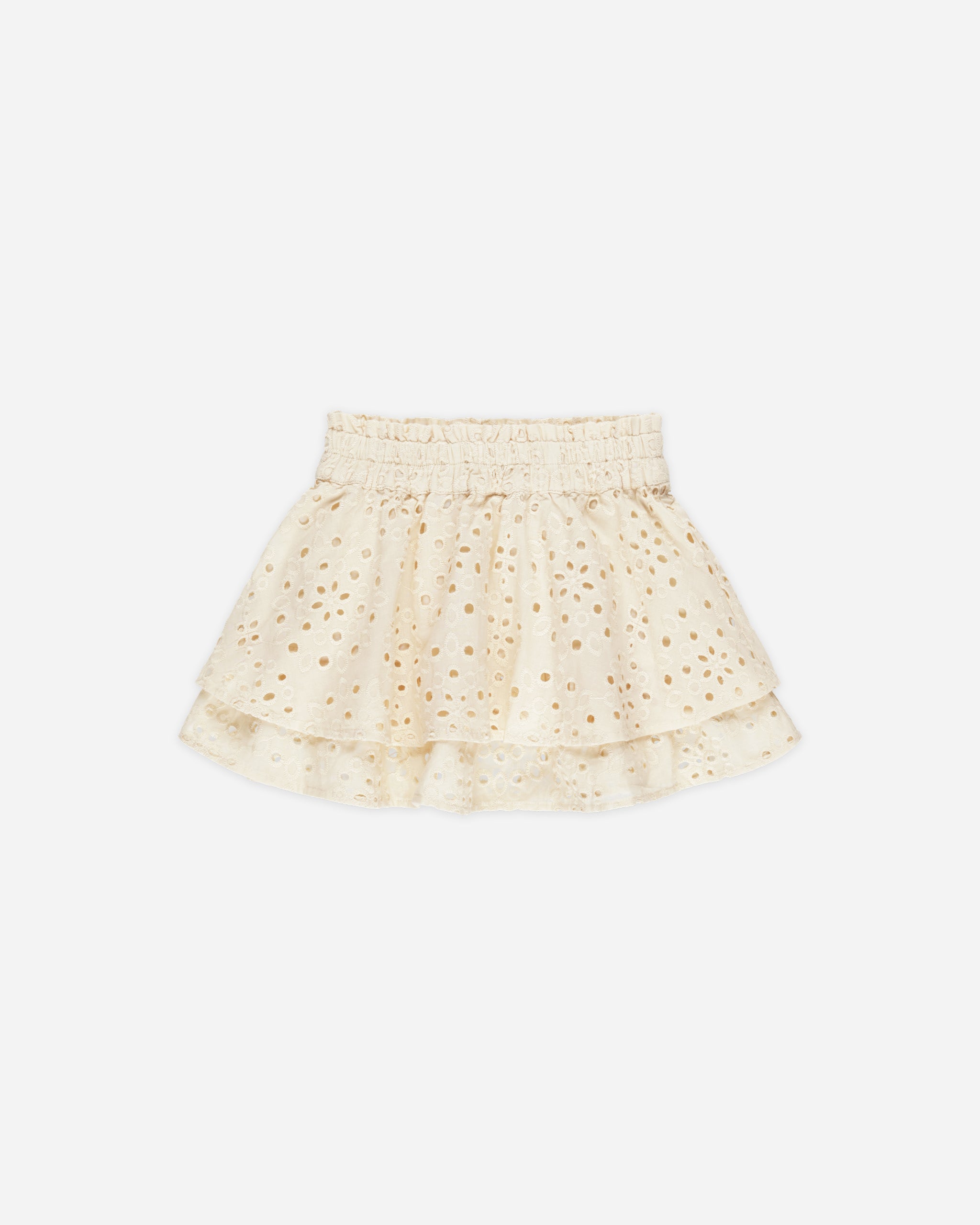 Rose Mini Skirt || Natural