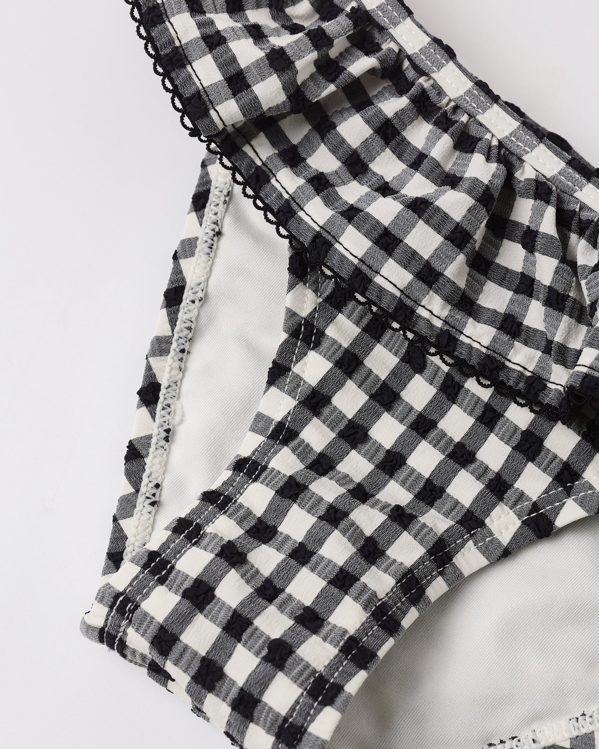 Margot Bikini Black Gingham - Rylee + Cru | Kids Clothes | Trendy Baby Clothes | Modern Infant Outfits |