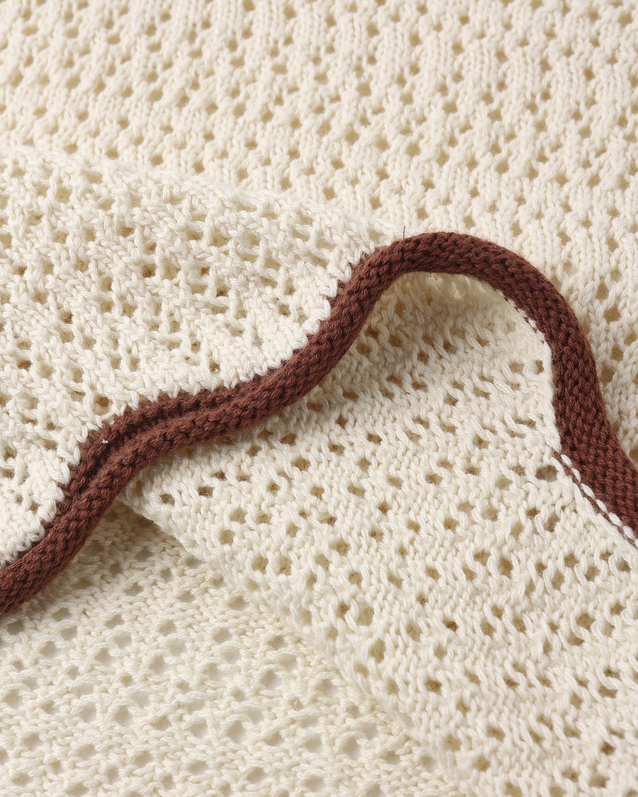 Crochet Tank Set Natural