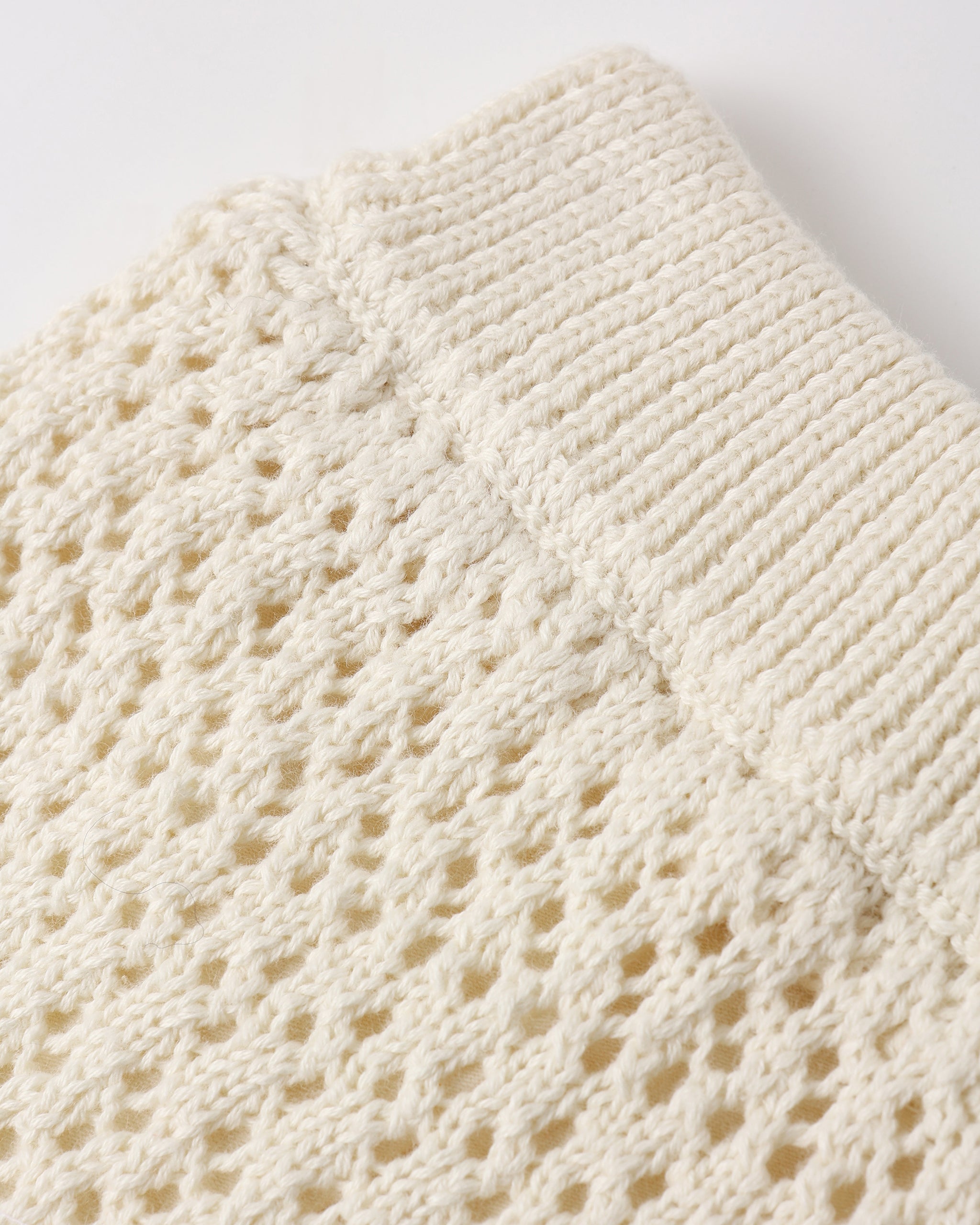 Crochet Tank Set Natural