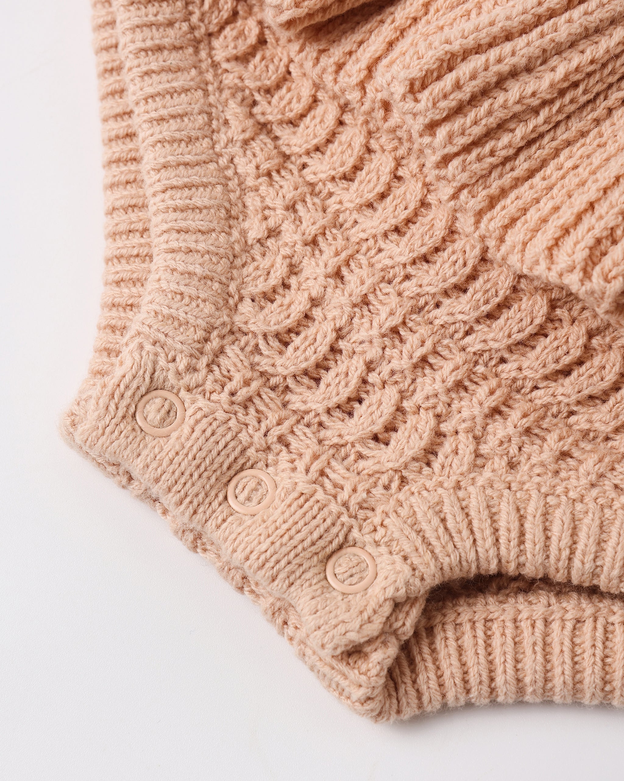 Crochet Ruffle Romper Melon - Rylee + Cru | Kids Clothes | Trendy Baby Clothes | Modern Infant Outfits |