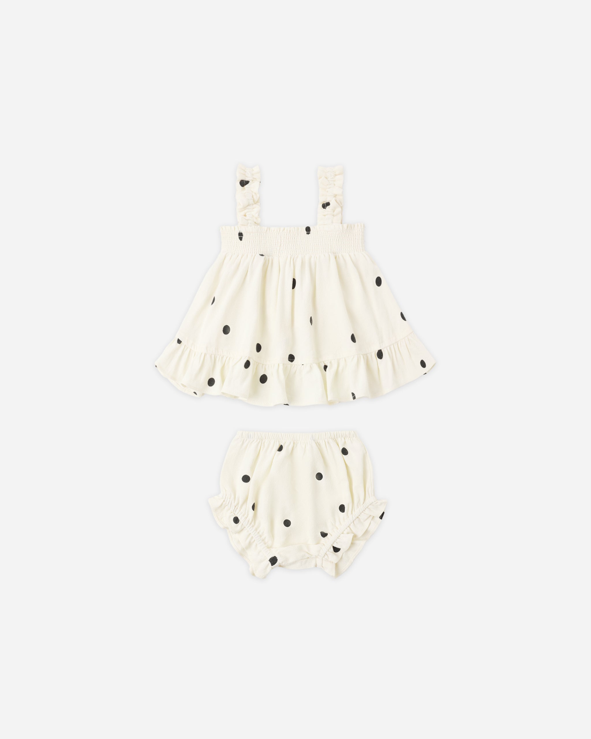 Lala Set Polka Dot - Rylee + Cru | Kids Clothes | Trendy Baby Clothes | Modern Infant Outfits |