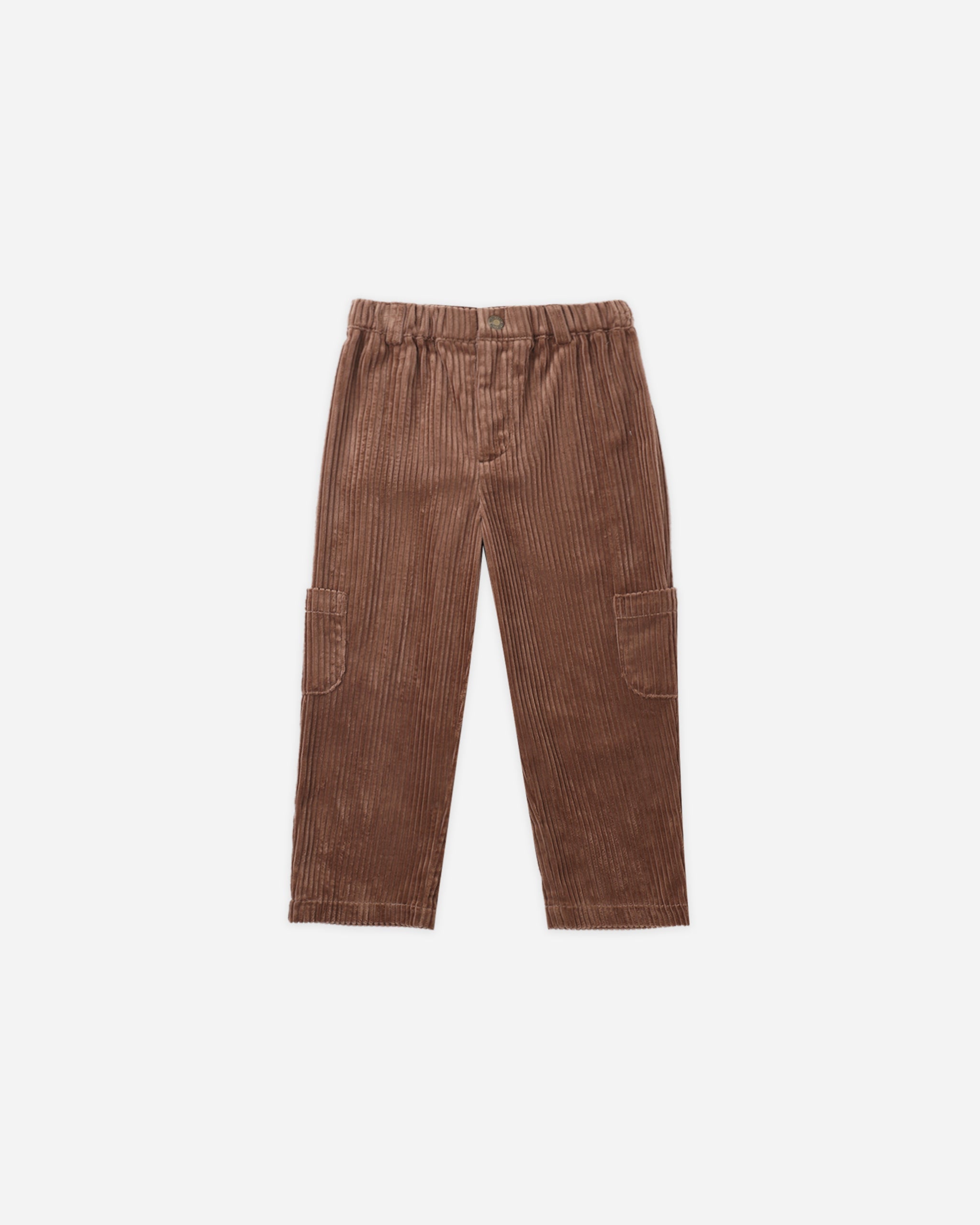 Relaxed Cargo Pant Mulberry - Rylee + Cru | Kids Clothes | Trendy Baby Clothes | Modern Infant Outfits |