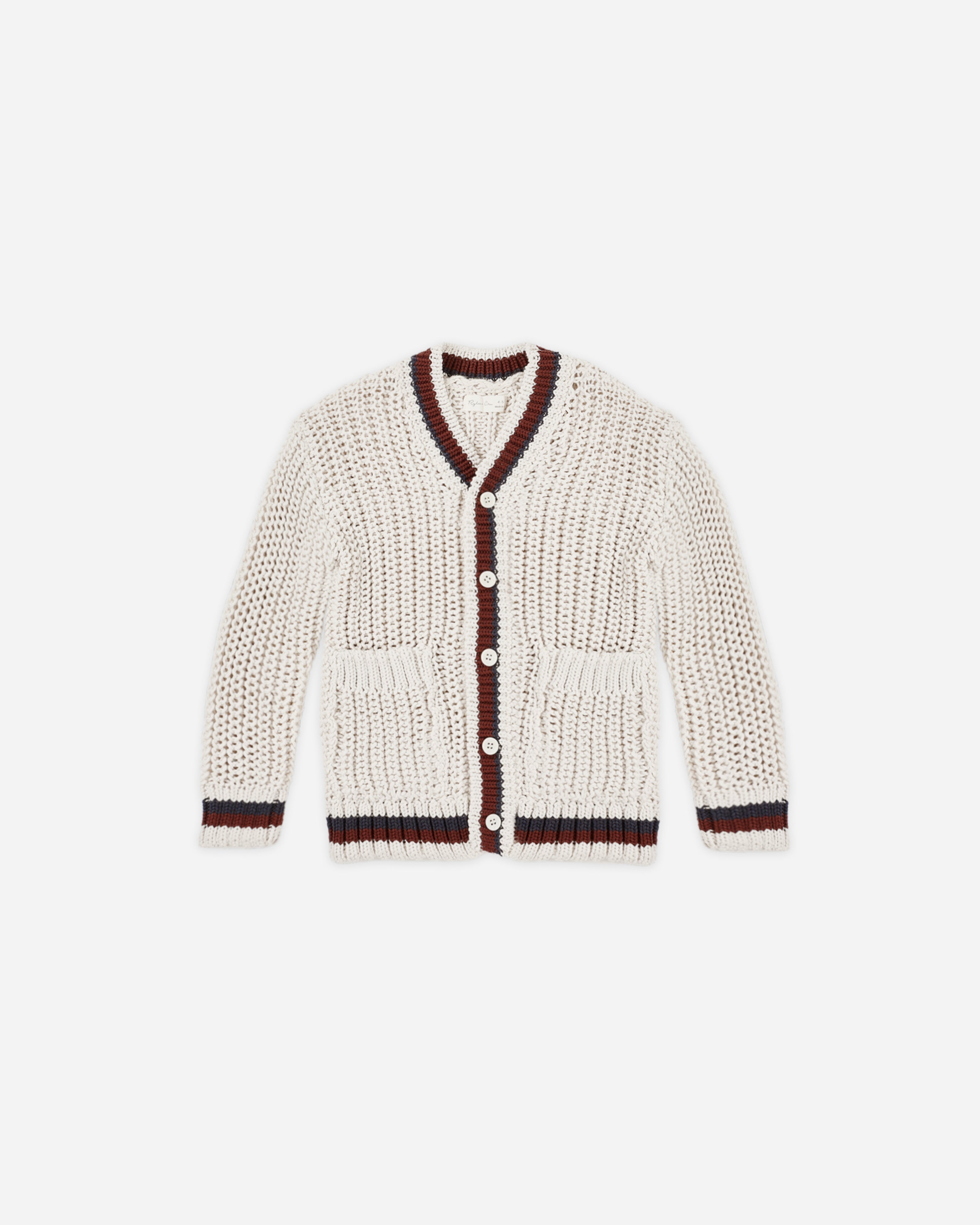 Collegiate Cardigan || Natural