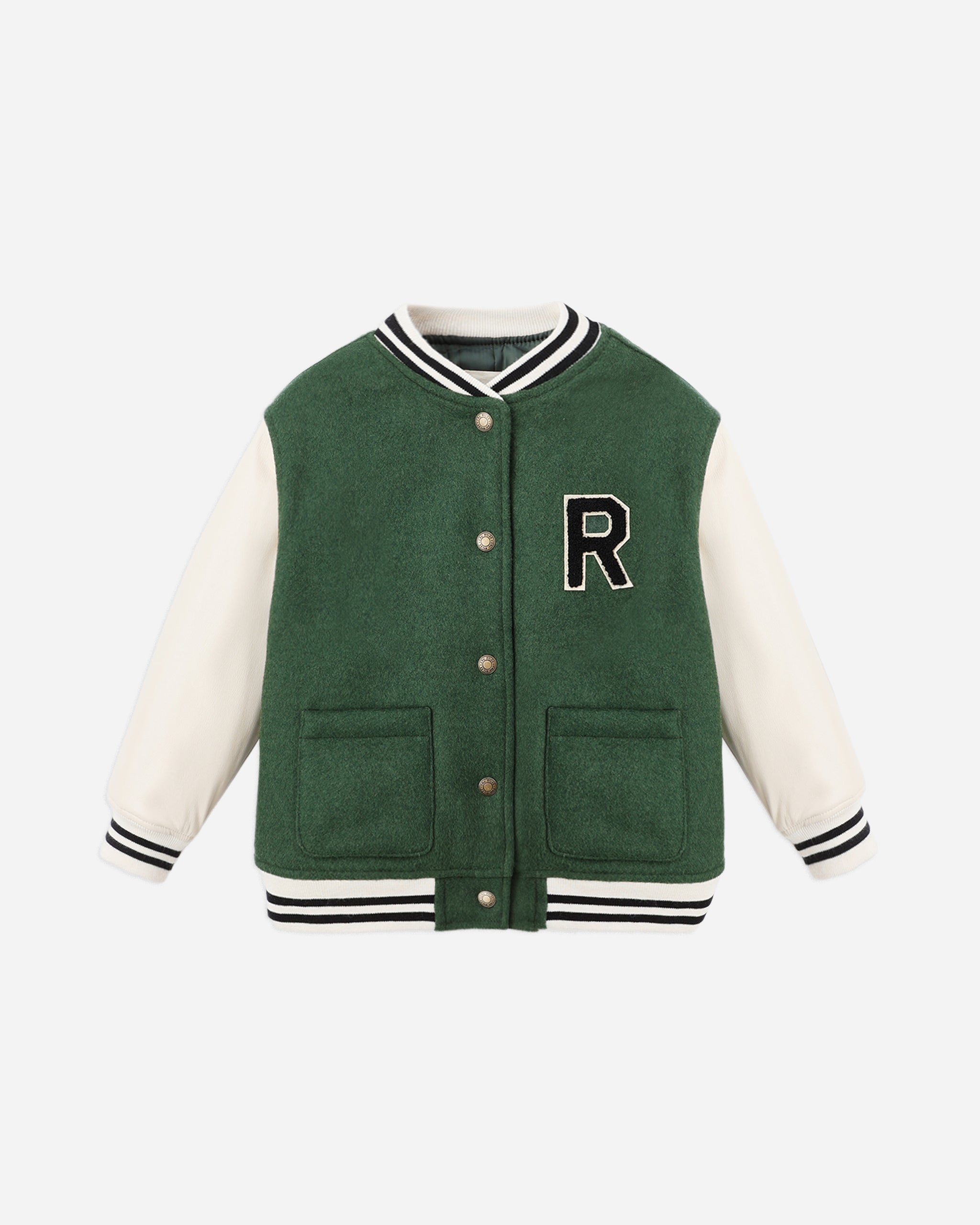 Varsity Jacket || Green