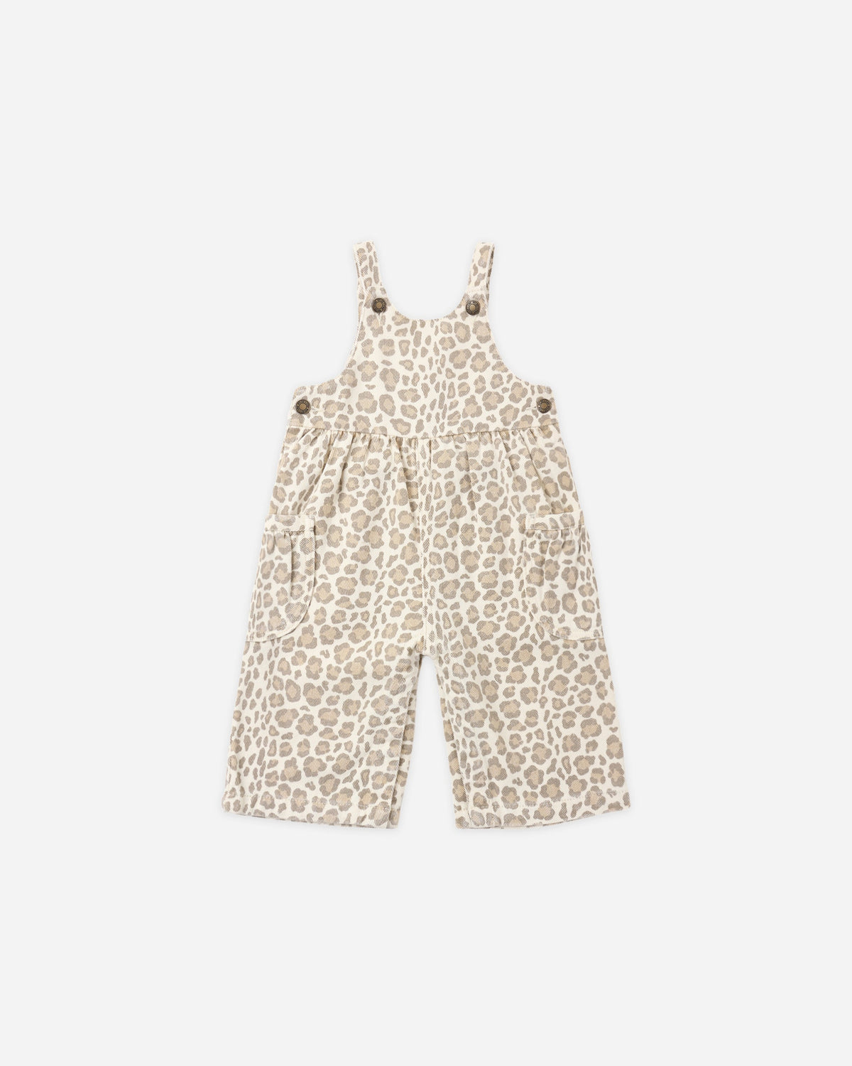 Wide Leg Overall Leopard