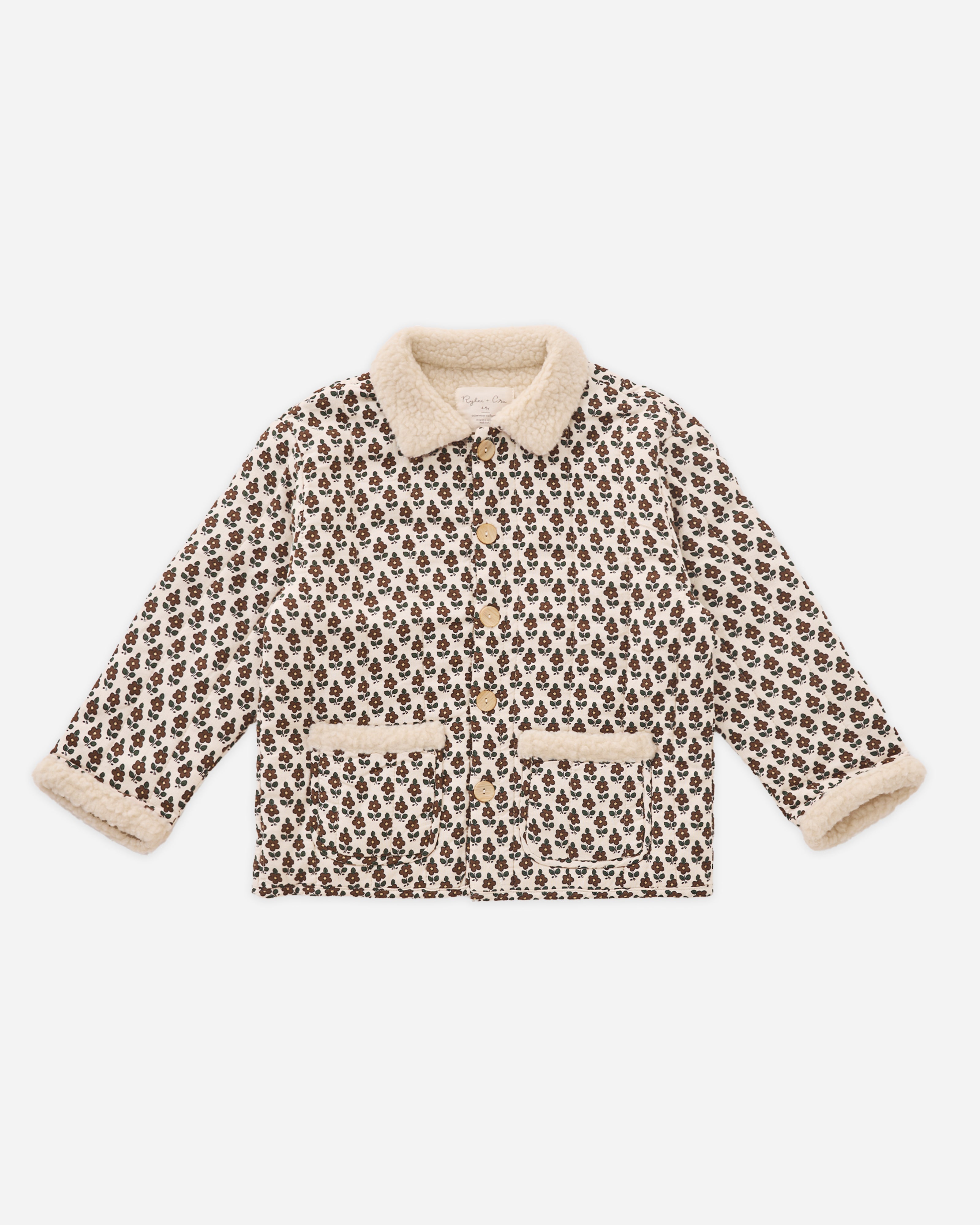 Quilted Coat || Harvest Floral