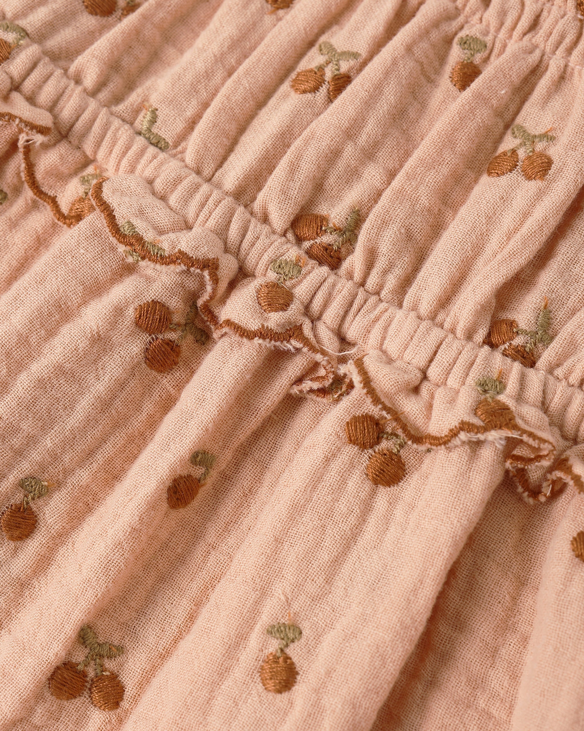 Smocked Tank Cherry Embroidery - Rylee + Cru | Kids Clothes | Trendy Baby Clothes | Modern Infant Outfits |