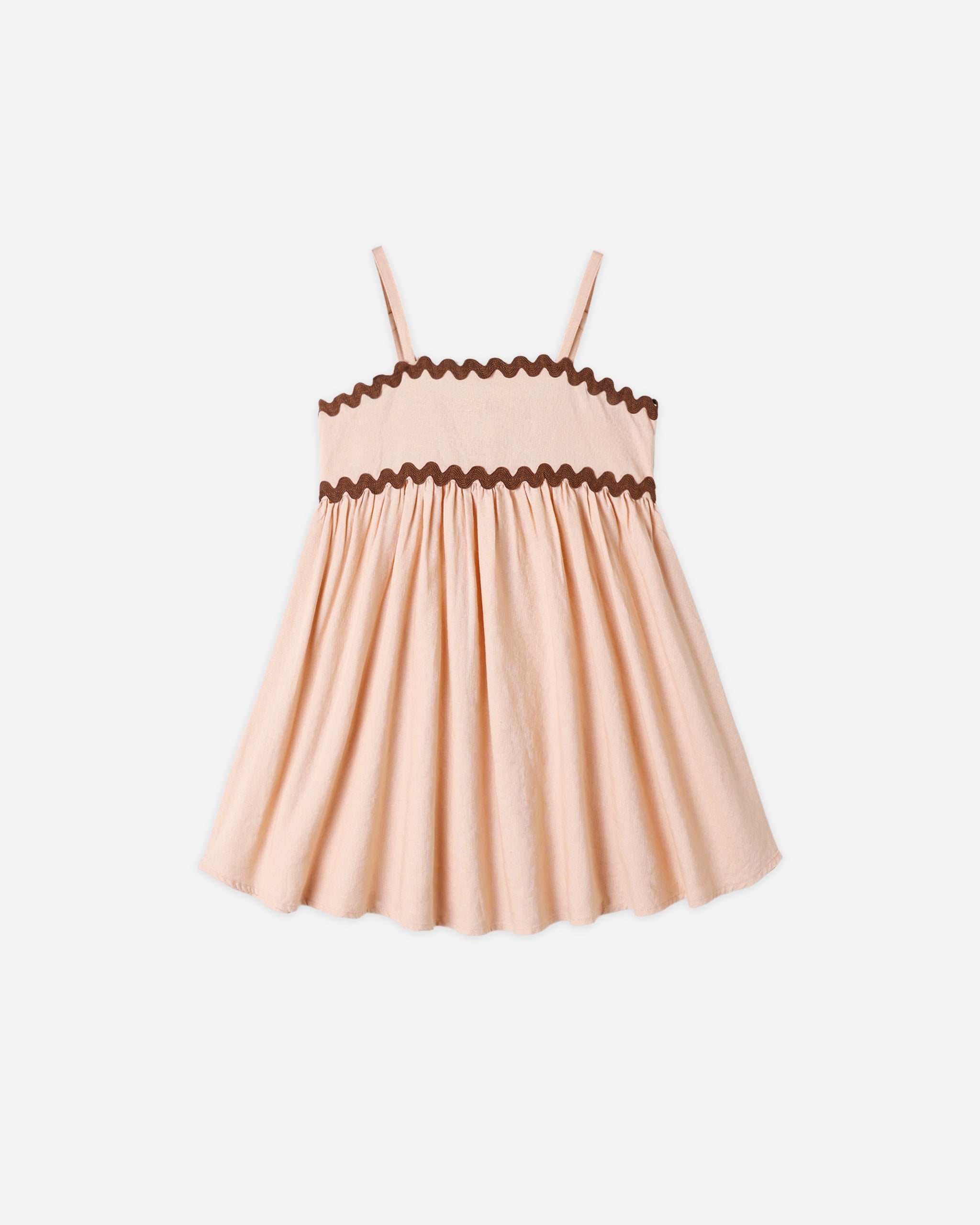 Ric Rac Dress Blush