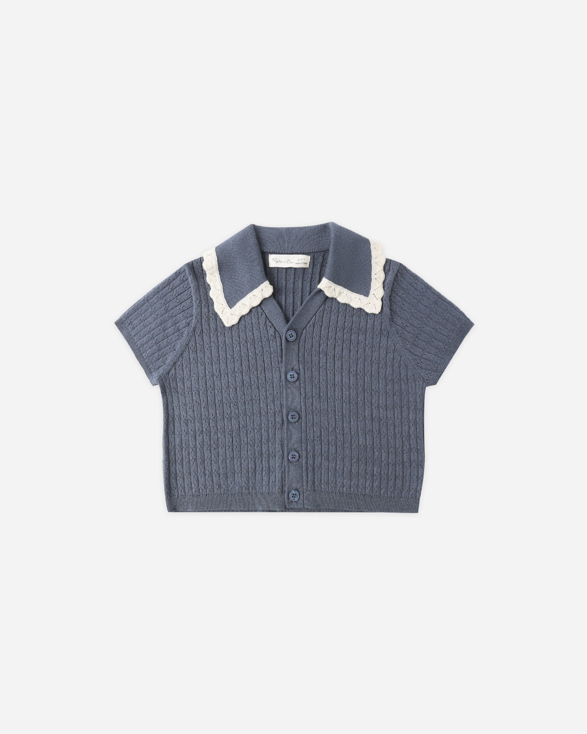 Sloane Knit Top Marine