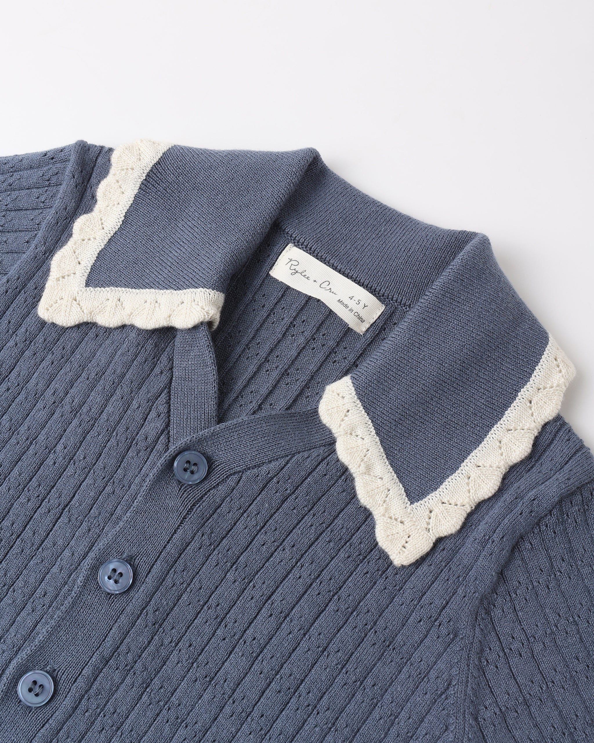 Sloane Knit Top Marine