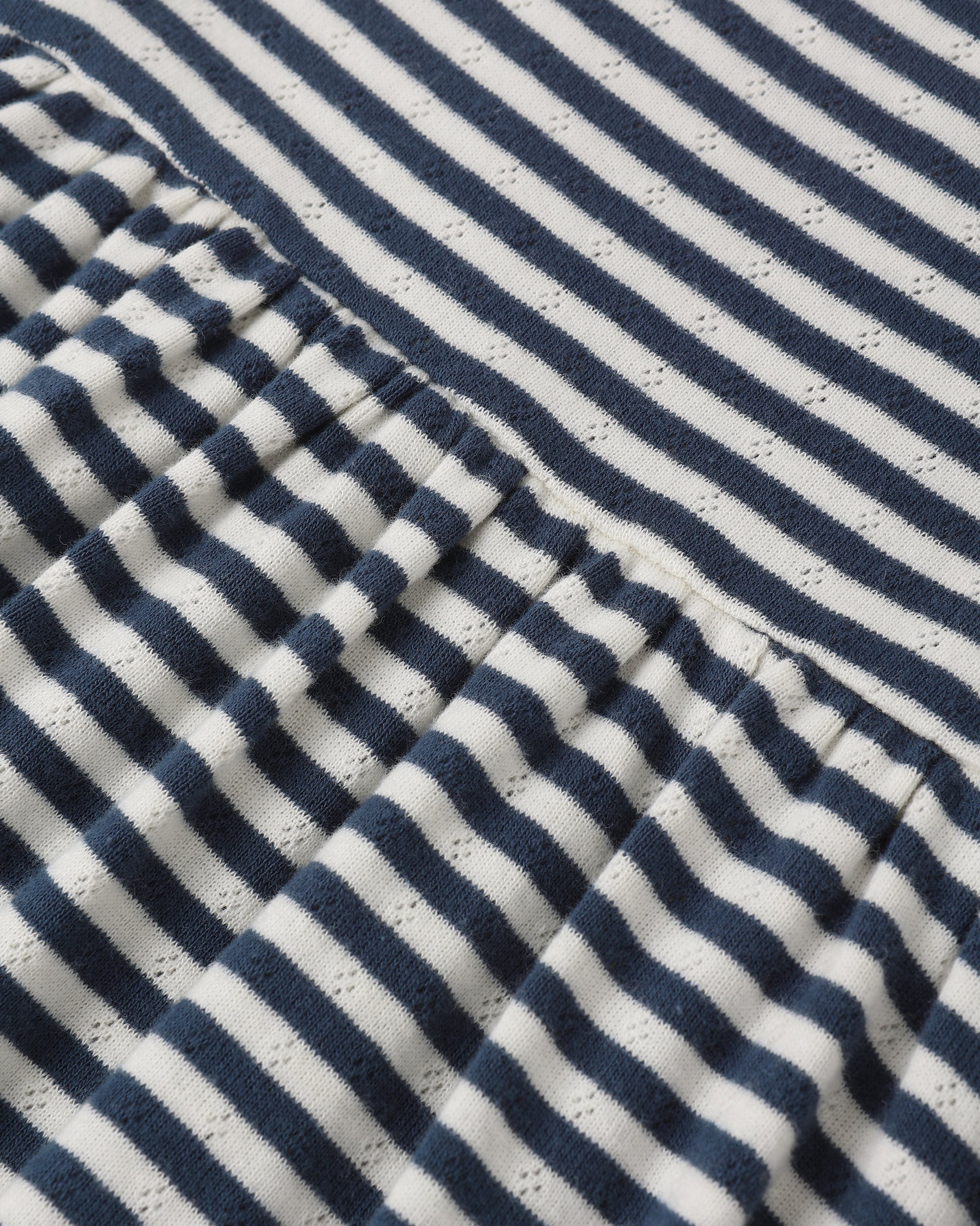 Lea Dress Navy Stripe - Rylee + Cru | Kids Clothes | Trendy Baby Clothes | Modern Infant Outfits |