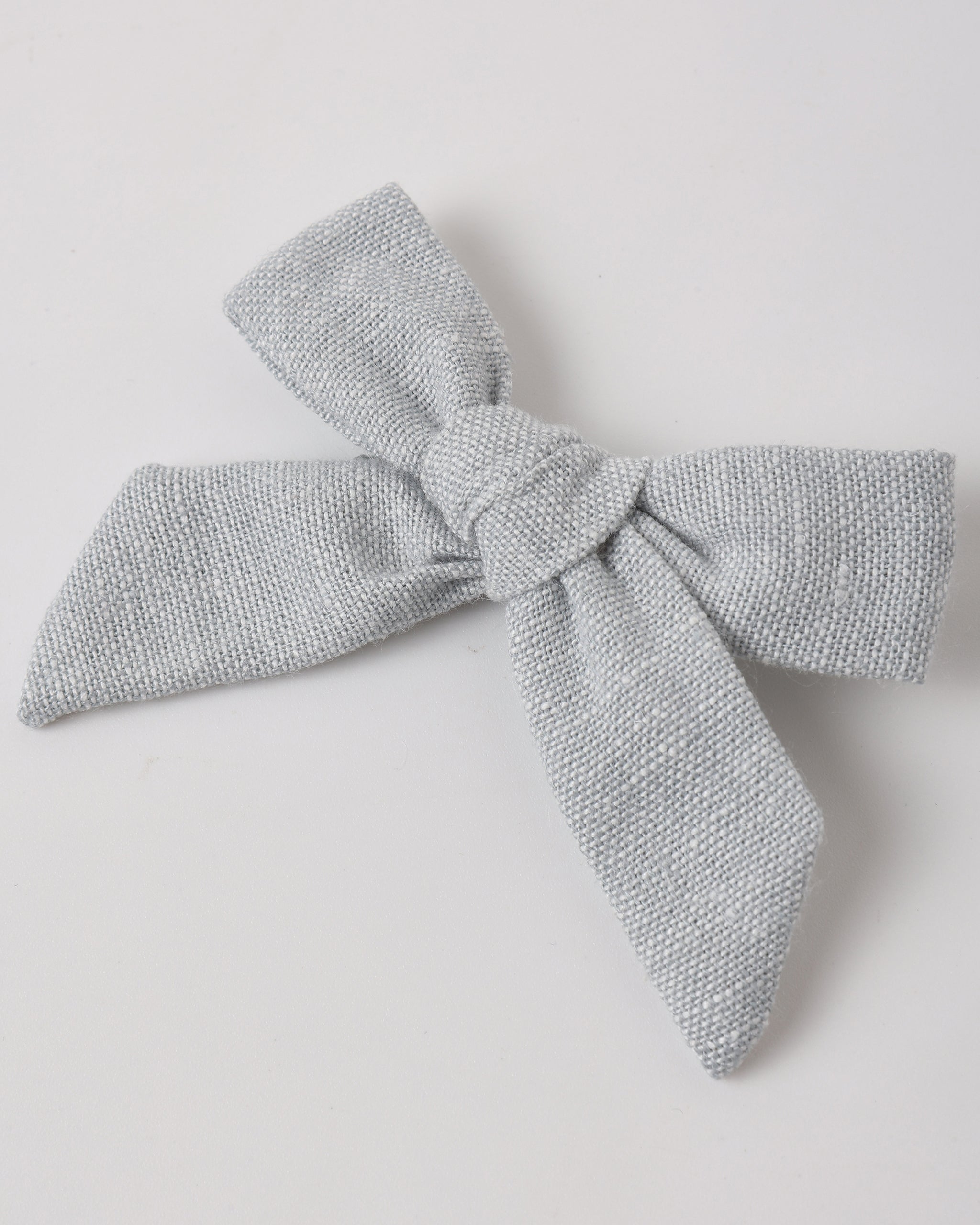 Bows, Set Of 2 Heathered Light Blue - Rylee + Cru | Kids Clothes | Trendy Baby Clothes | Modern Infant Outfits |