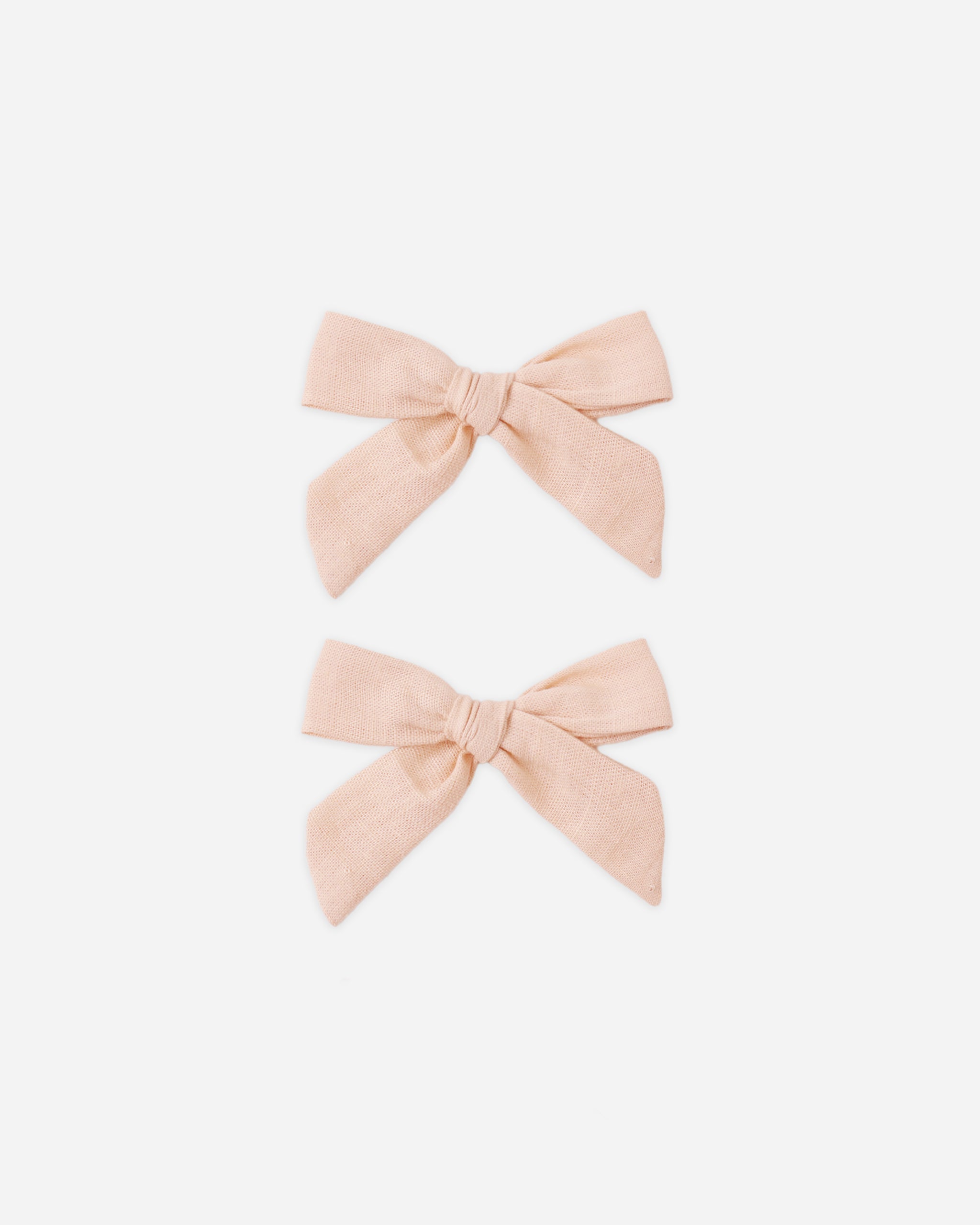 Bows, Set Of 2 Blush