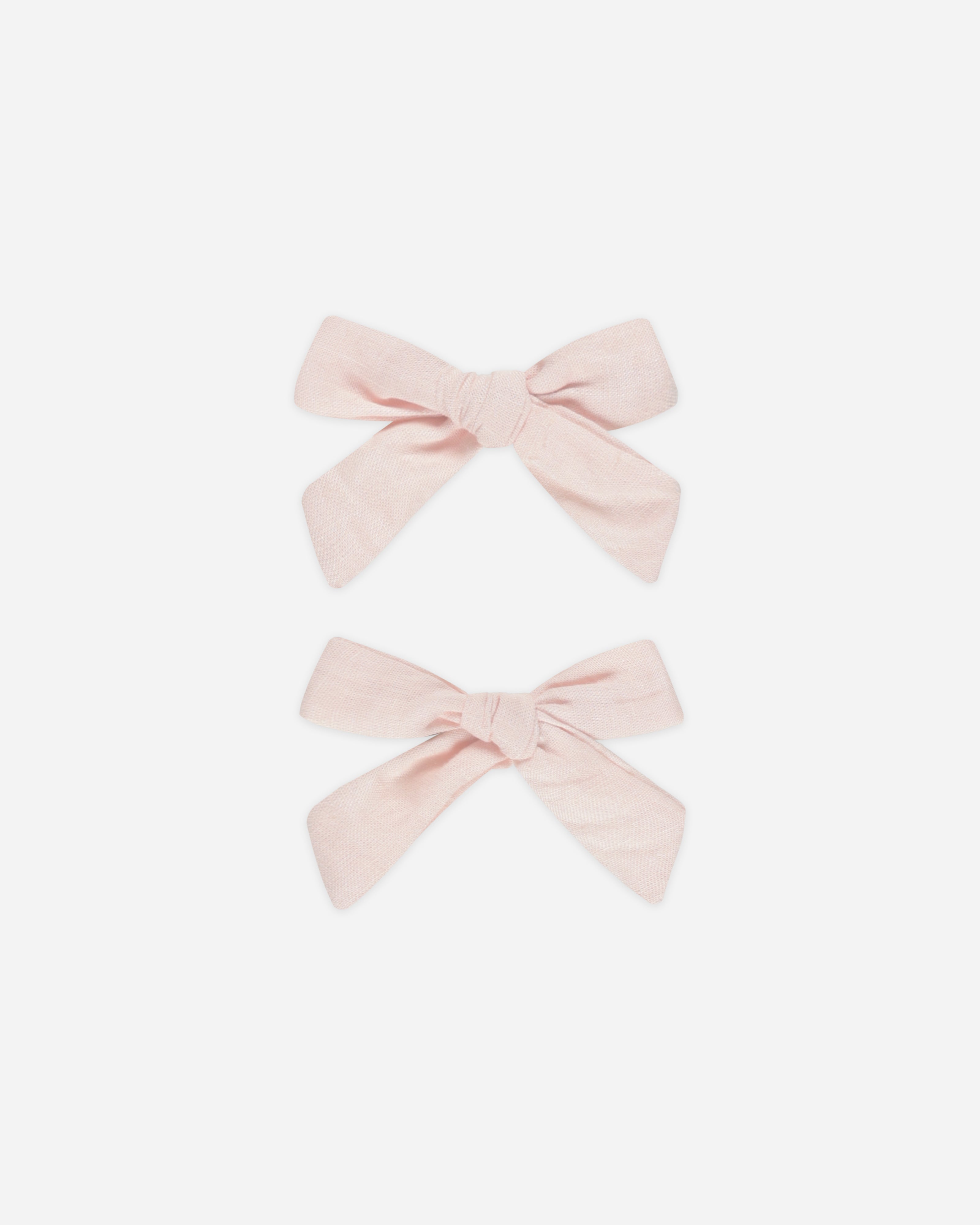 Bows, Set Of 2 || Blush