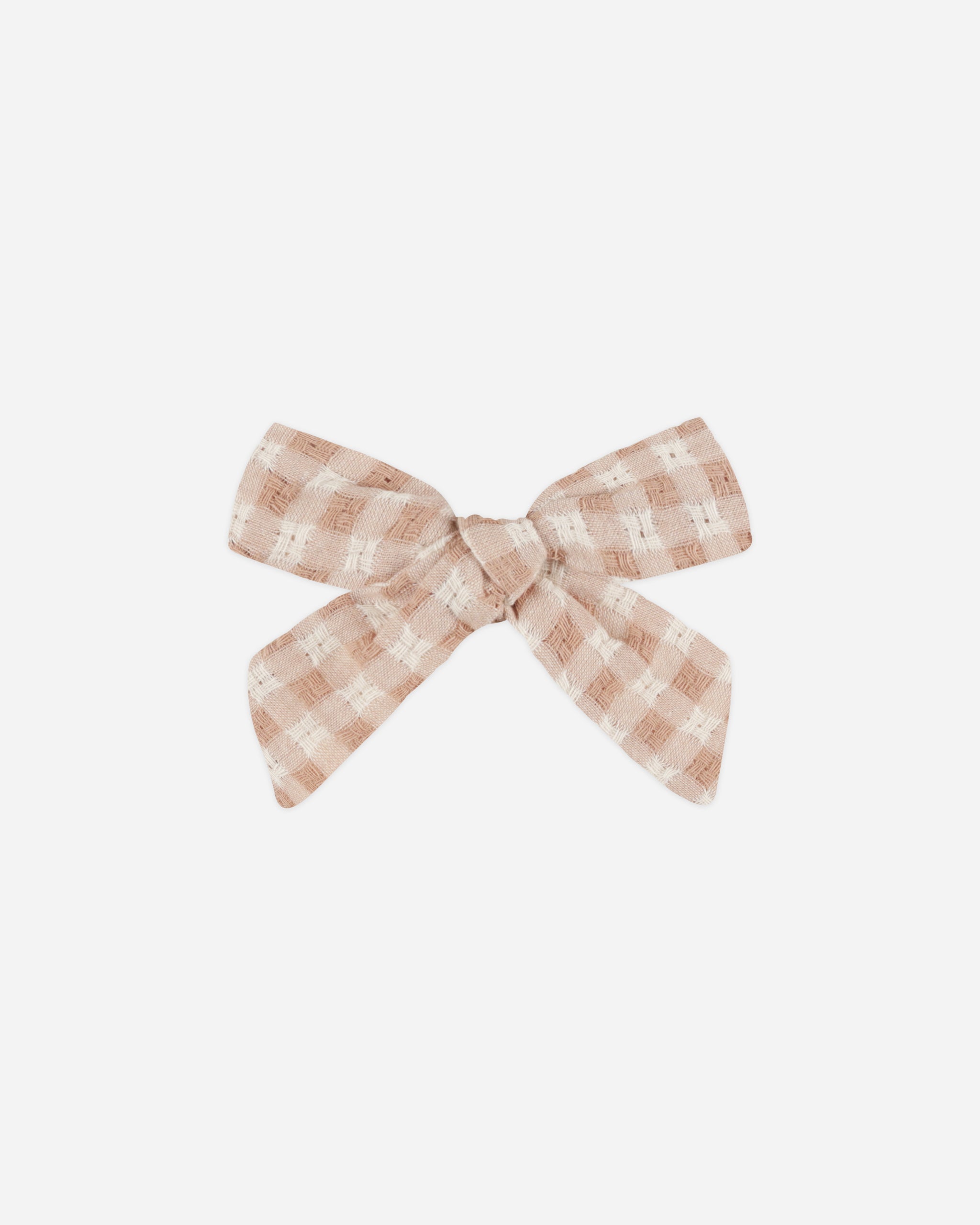 Bow || Pink Gingham