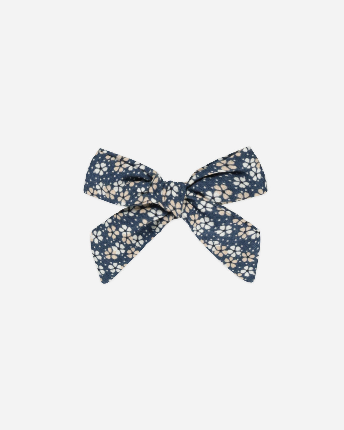 Blue Bow With Ruffles Bow || Blue Floral – Rylee + Cru Australia & NZ
