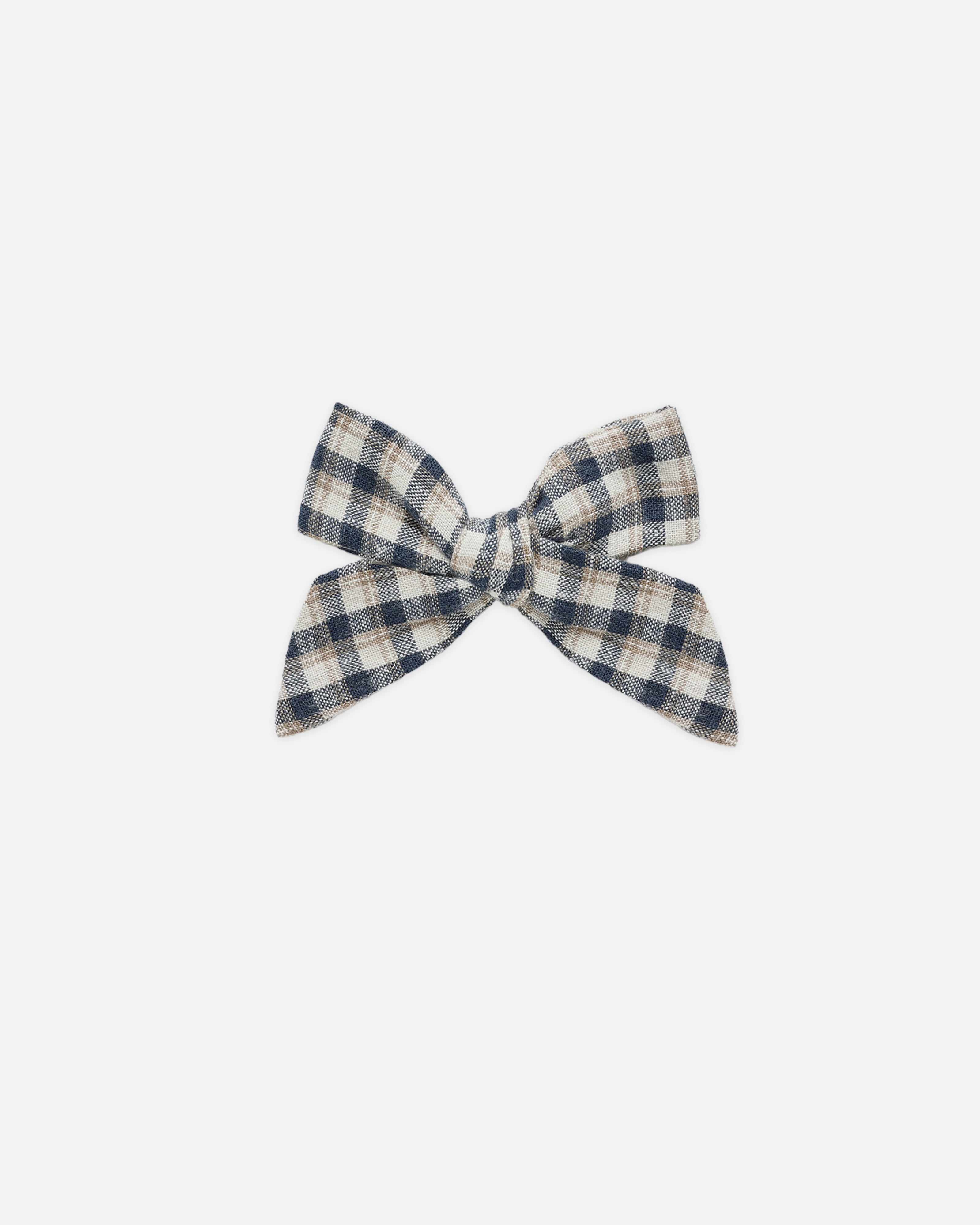 Bow || Navy Check