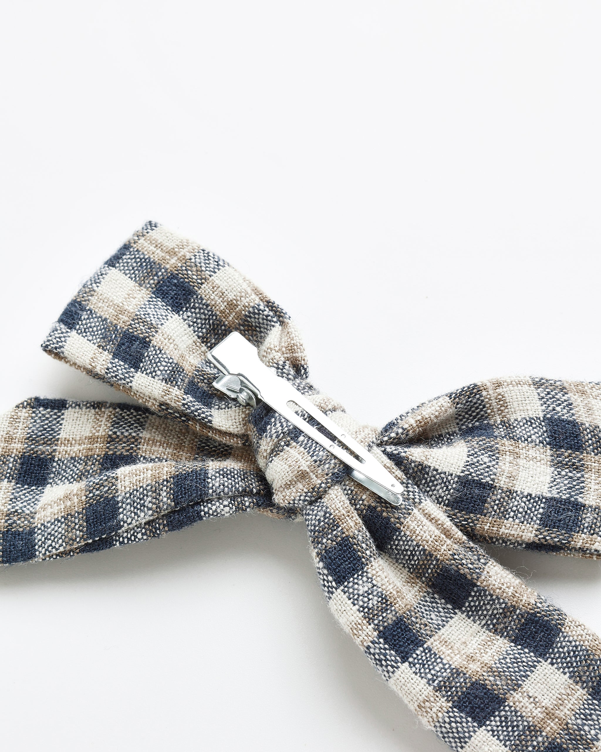 Bow || Navy Check
