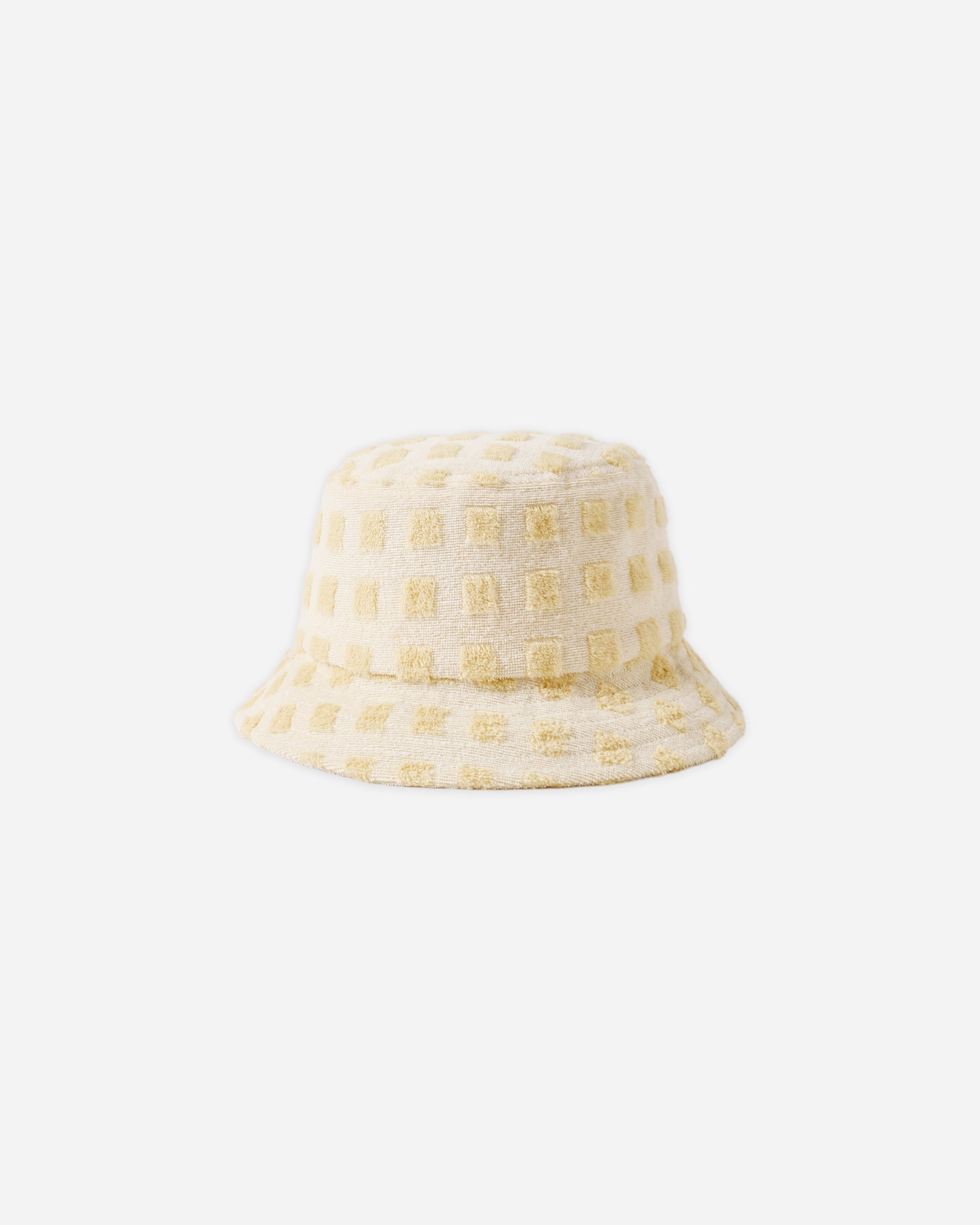 Bucket Hat Butterscotch Grid