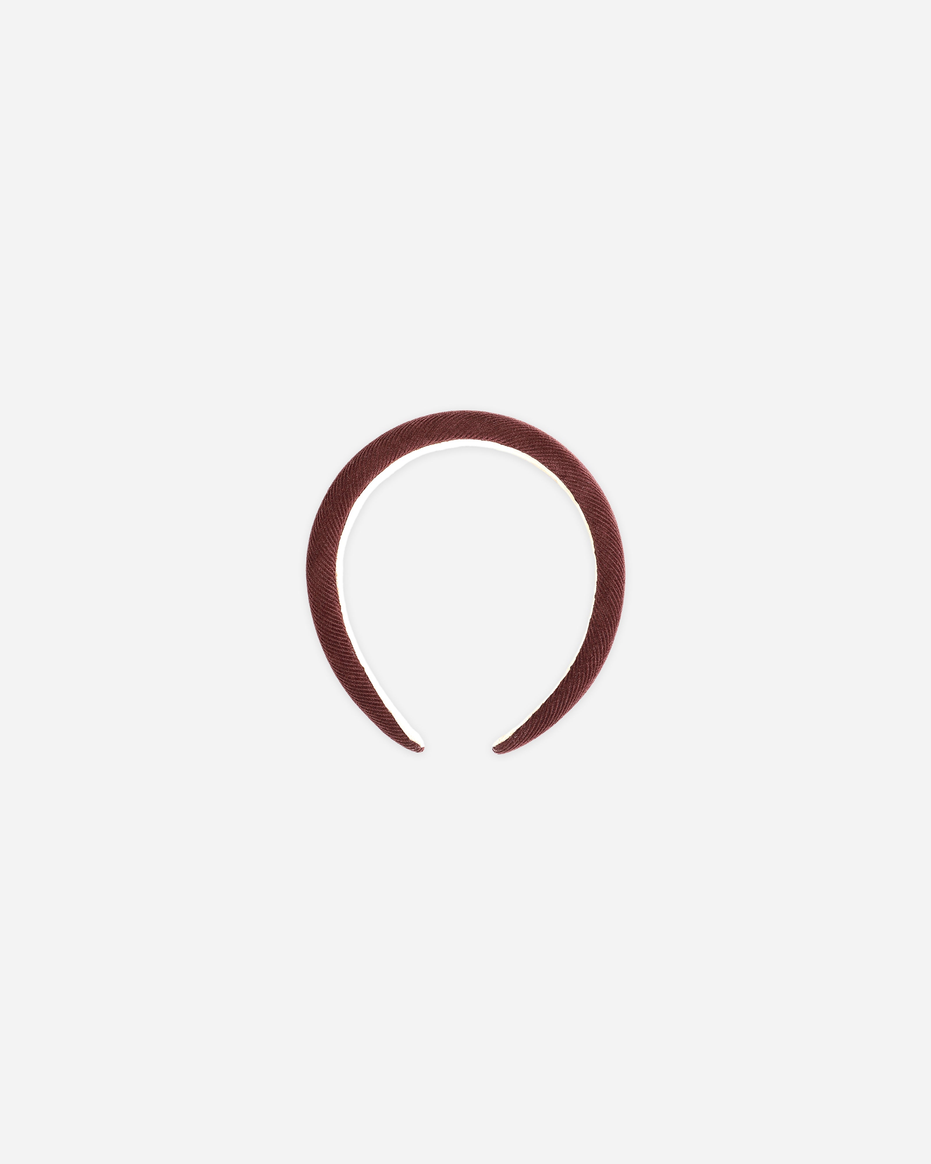 Padded Headband || Burgundy