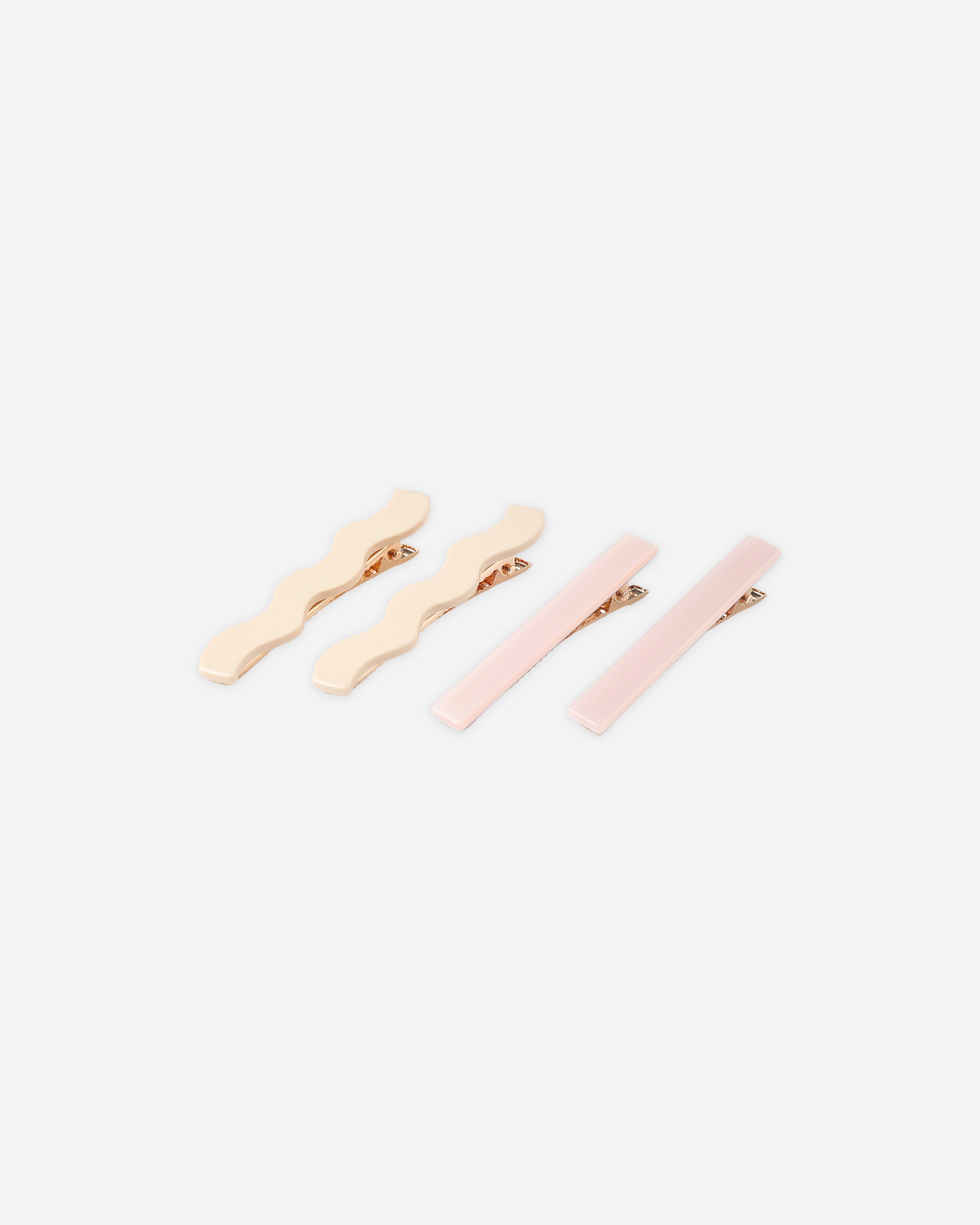 Wavy Clip Set || Blush, Natural