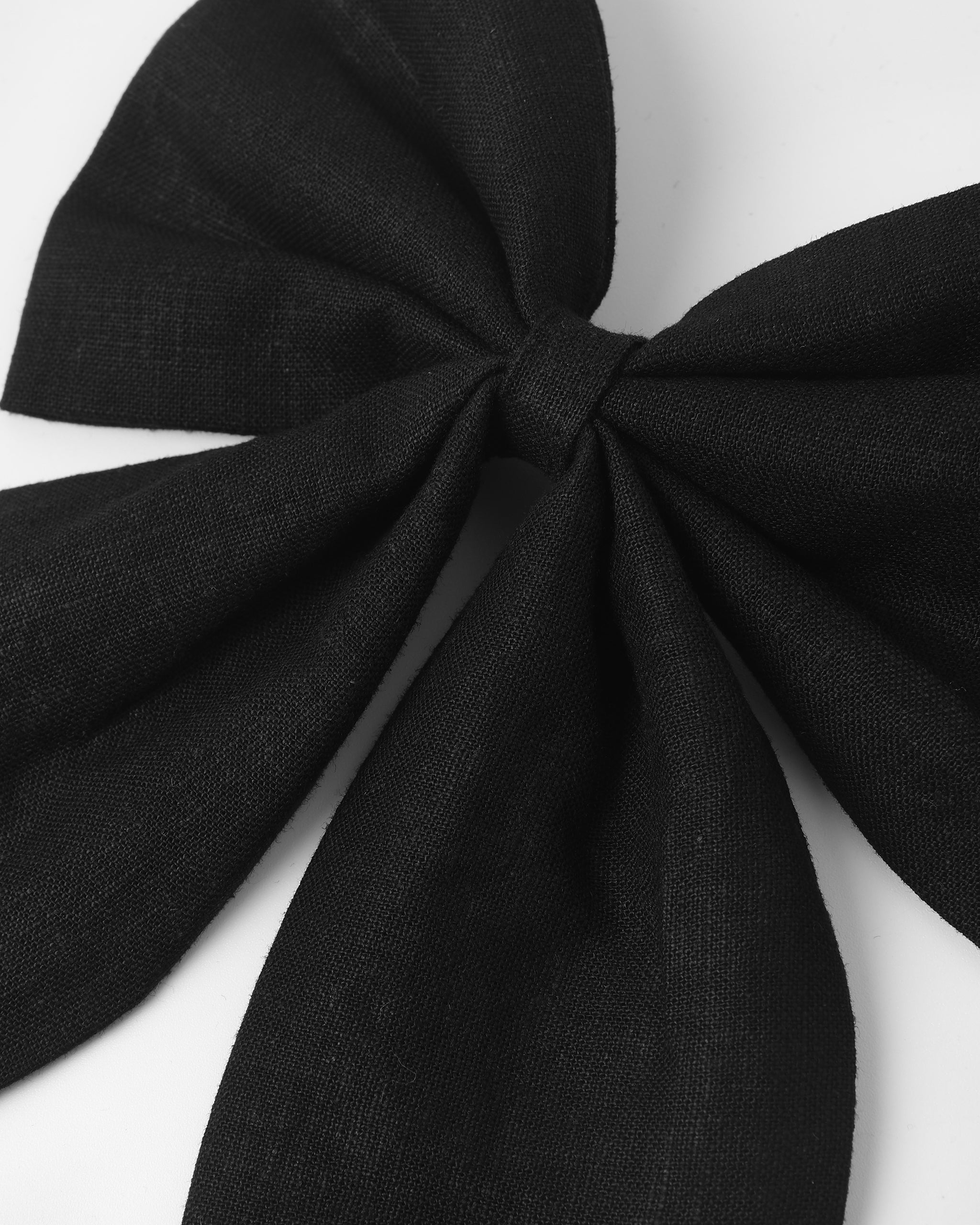 Oversized Bow Black - Rylee + Cru | Kids Clothes | Trendy Baby Clothes | Modern Infant Outfits |