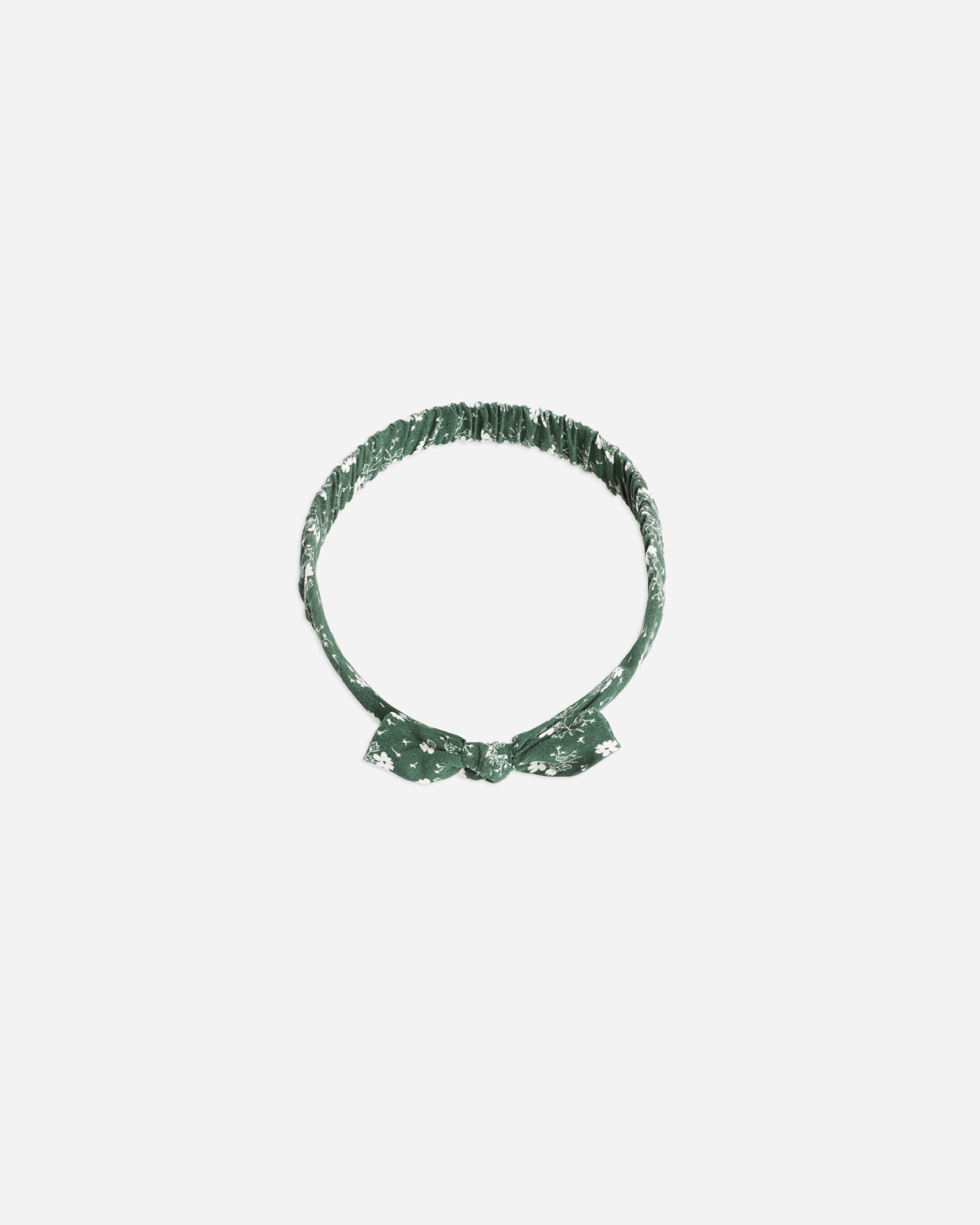 Baby Bow Headband || Green Ditsy - Rylee + Cru | Kids Clothes | Trendy Baby Clothes | Modern Infant Outfits |