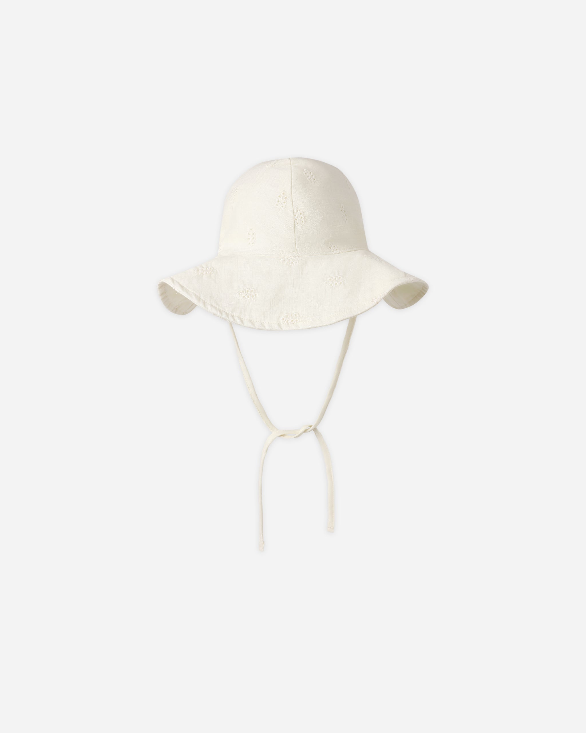 Floppy Sun Hat Ivory - Rylee + Cru | Kids Clothes | Trendy Baby Clothes | Modern Infant Outfits |