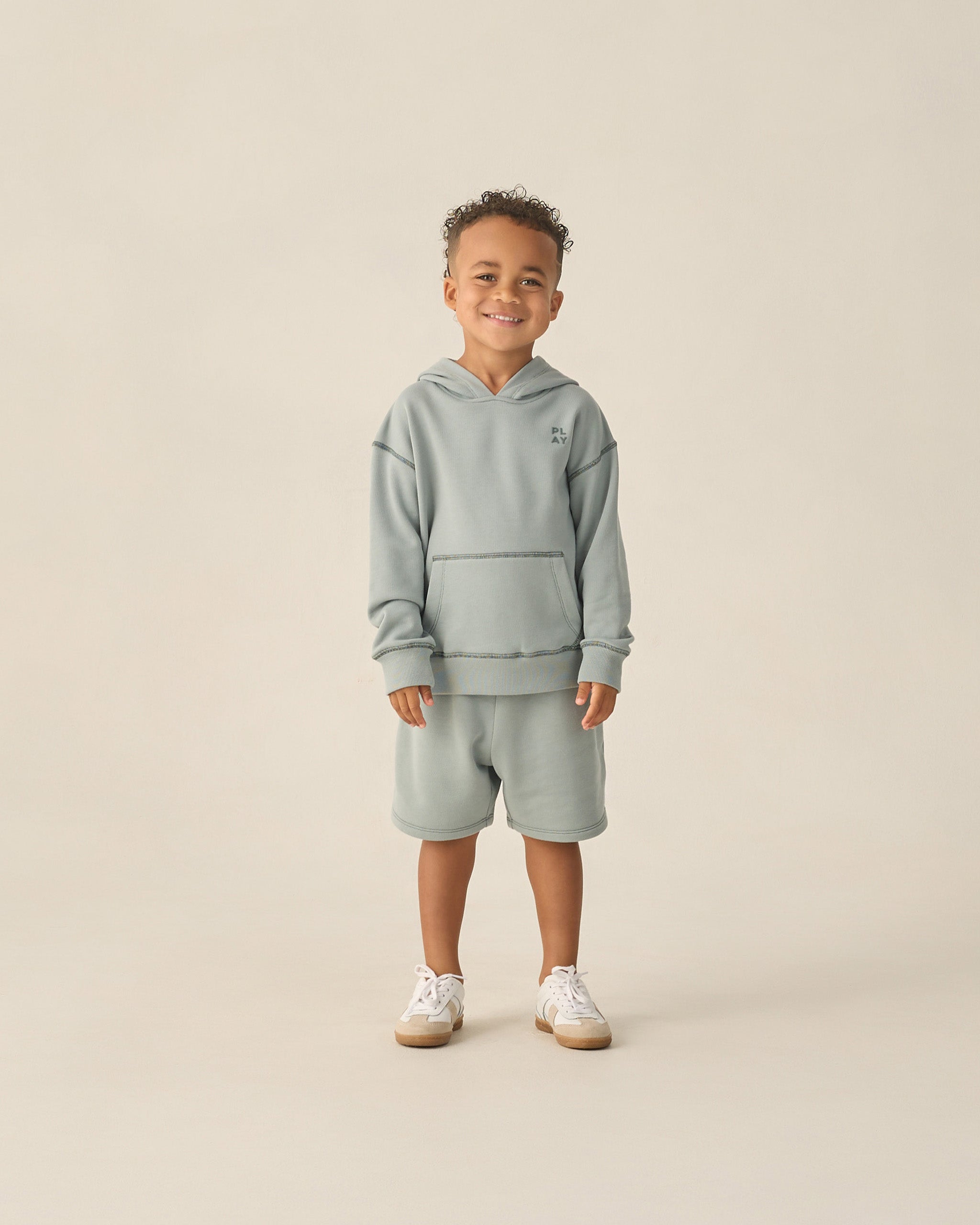 Coast Hoodie Sea Green - Rylee + Cru | Kids Clothes | Trendy Baby Clothes | Modern Infant Outfits |