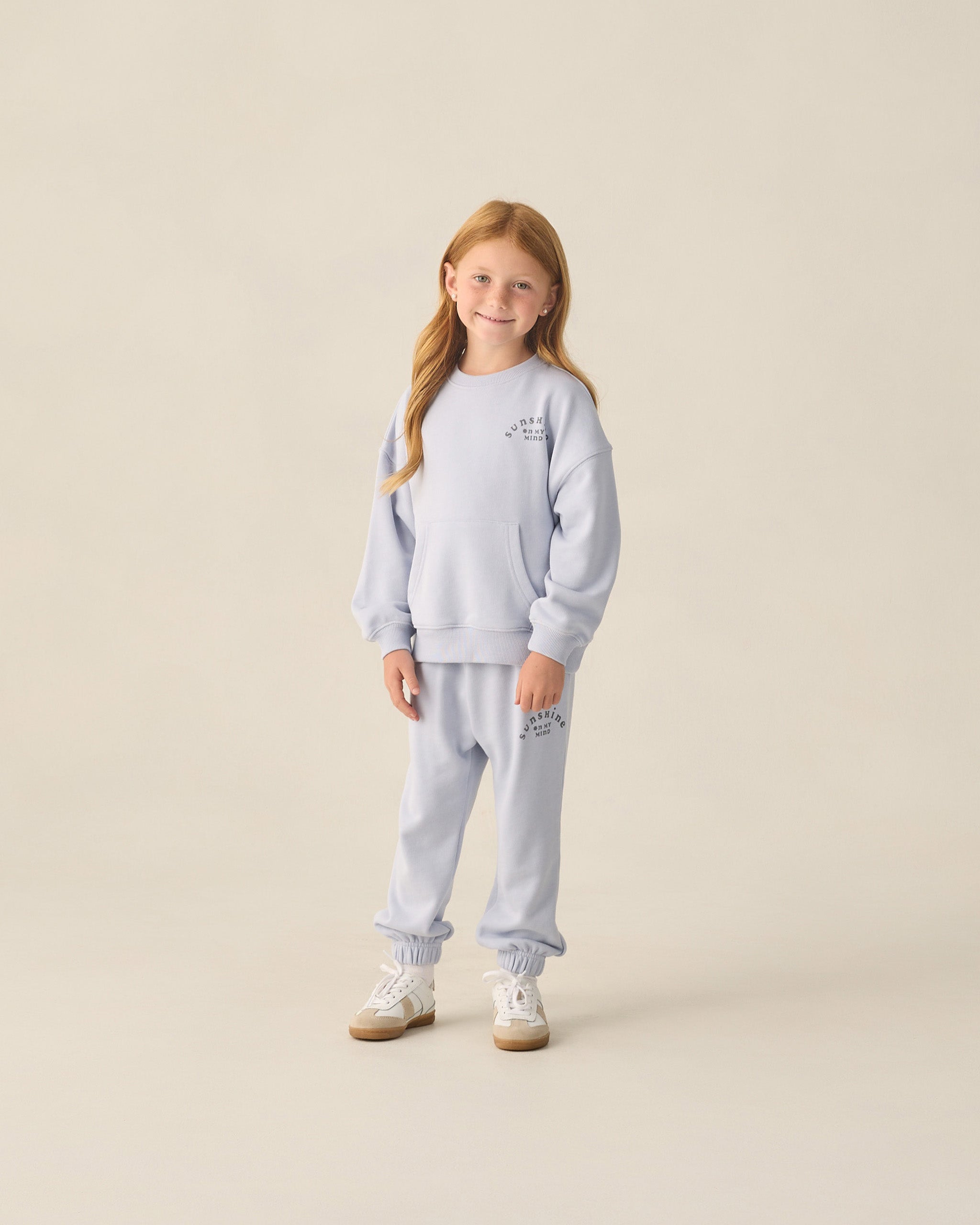 Sweatpant Periwinkle - Rylee + Cru | Kids Clothes | Trendy Baby Clothes | Modern Infant Outfits |