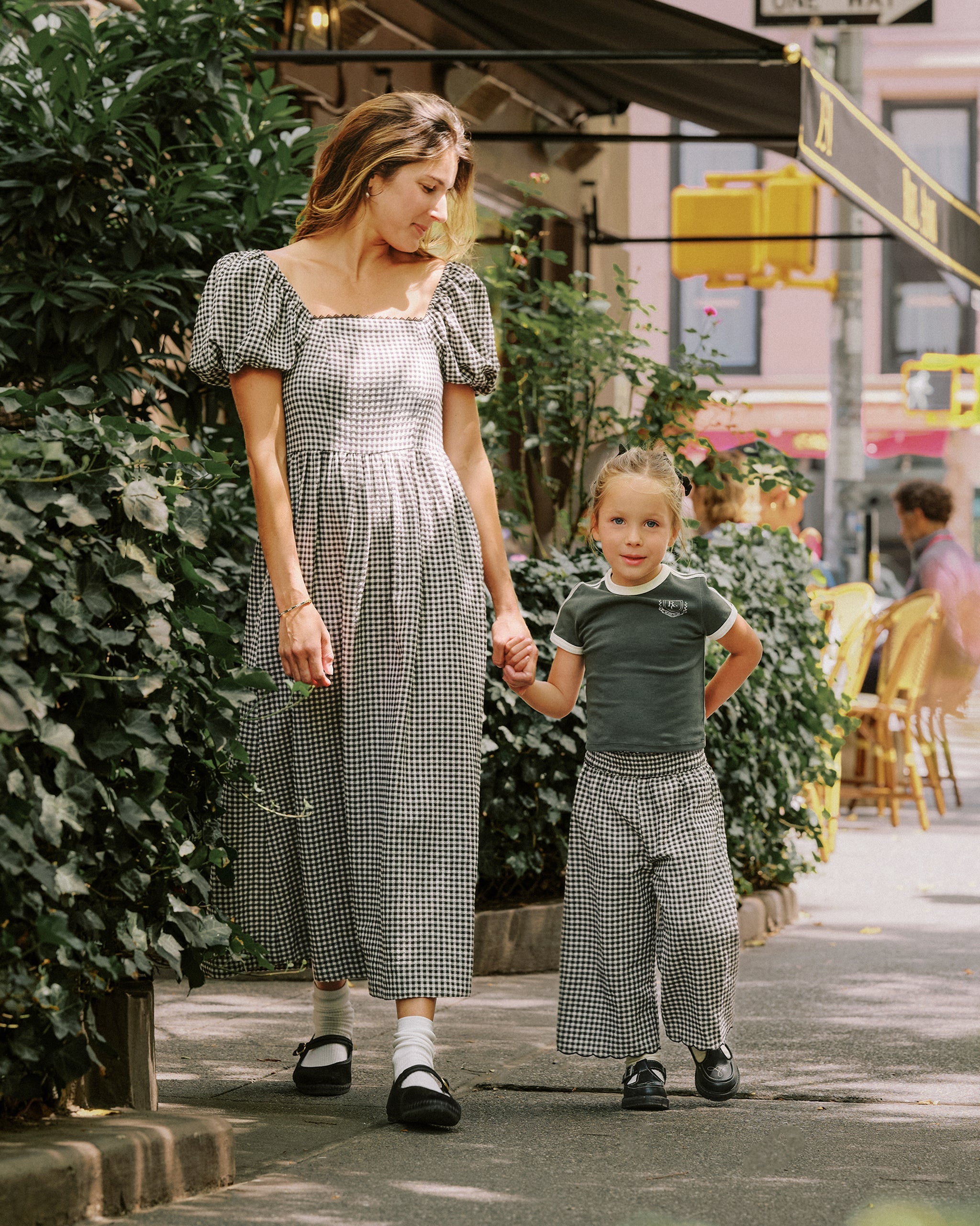 Palmer Pant || Black Gingham