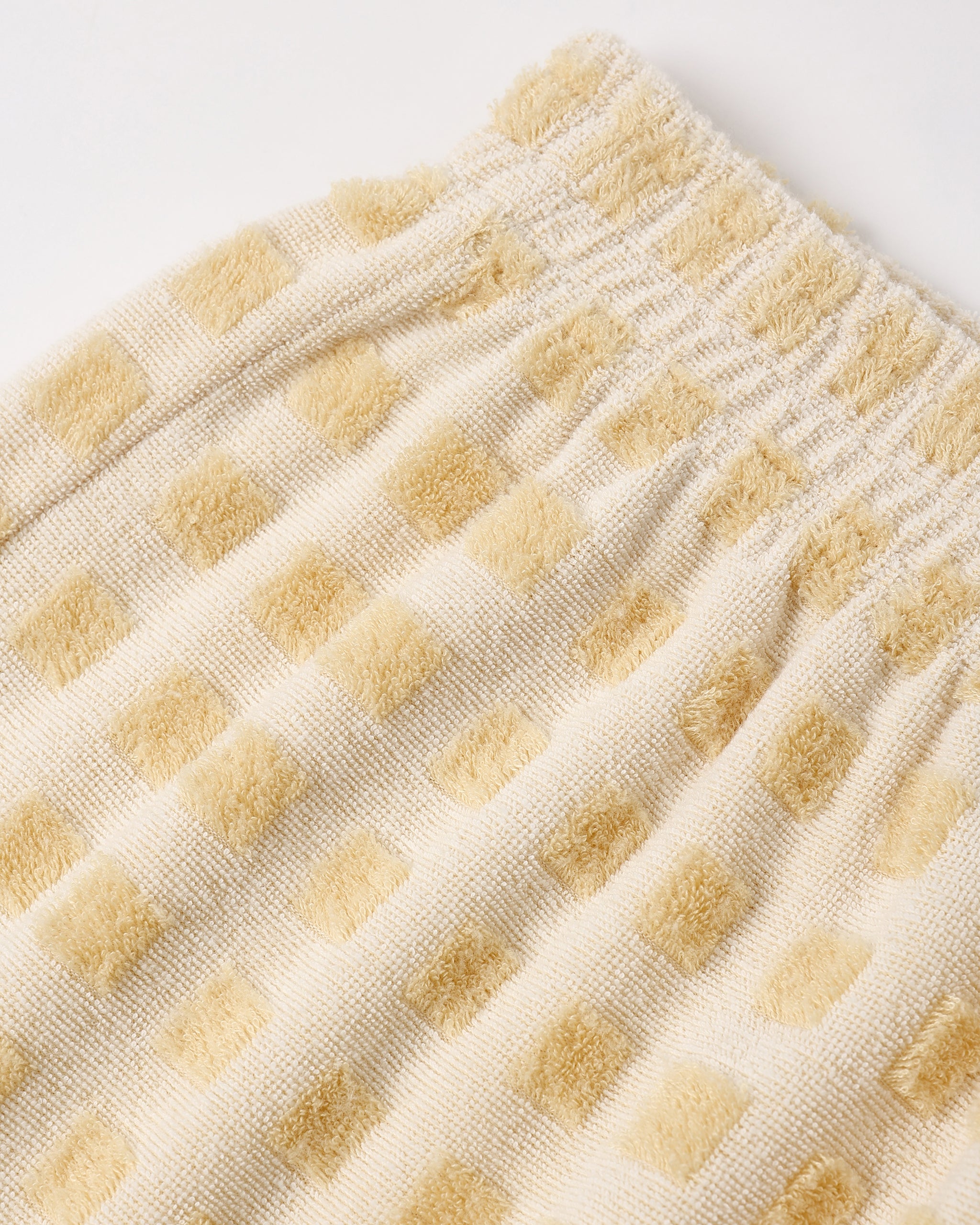 Women's Terry Cover Up Set Butterscotch Grid