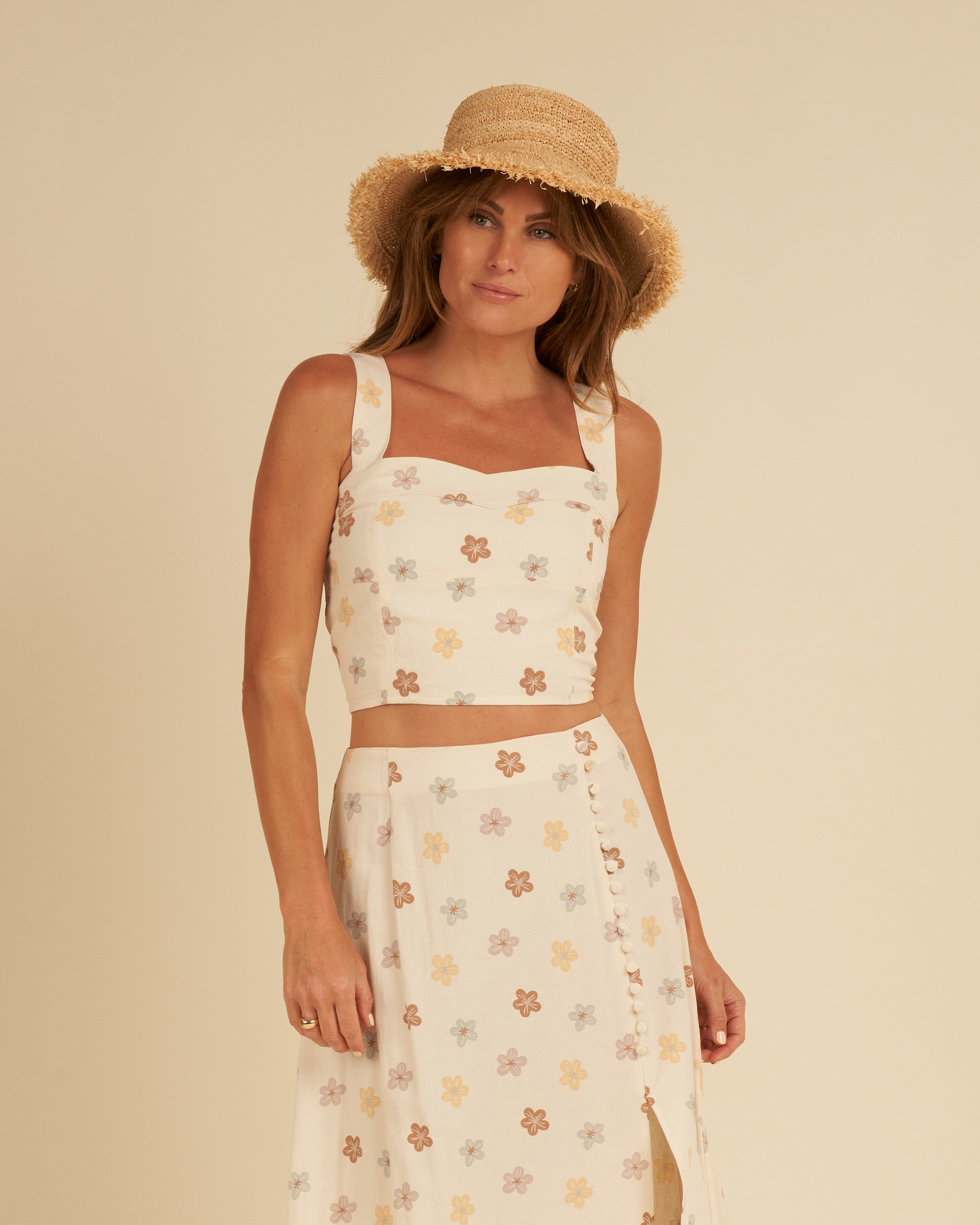 Naia Top | Leilani - Rylee + Cru | Kids Clothes | Trendy Baby Clothes | Modern Infant Outfits |