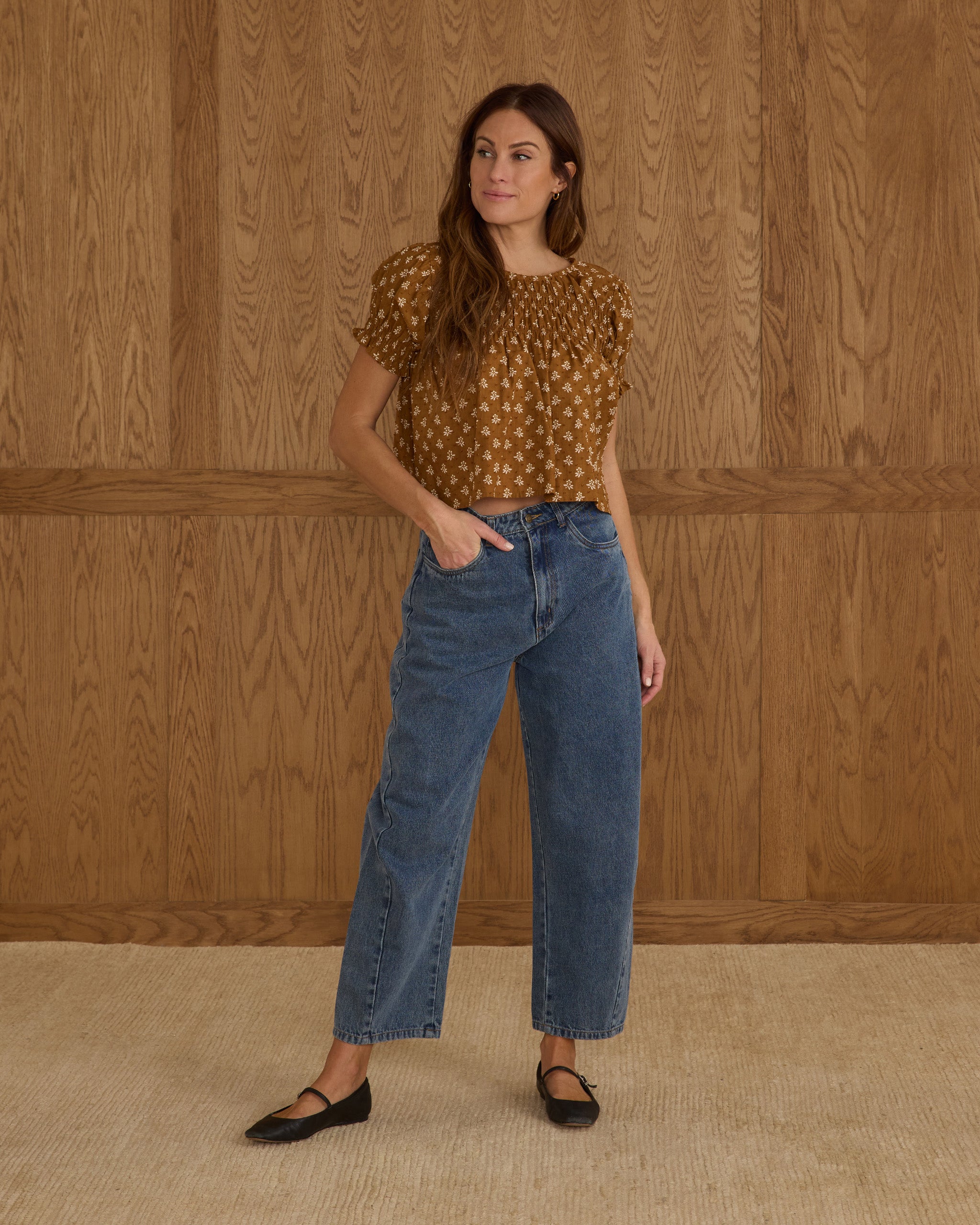 Barrel Pant | Indigo Denim
