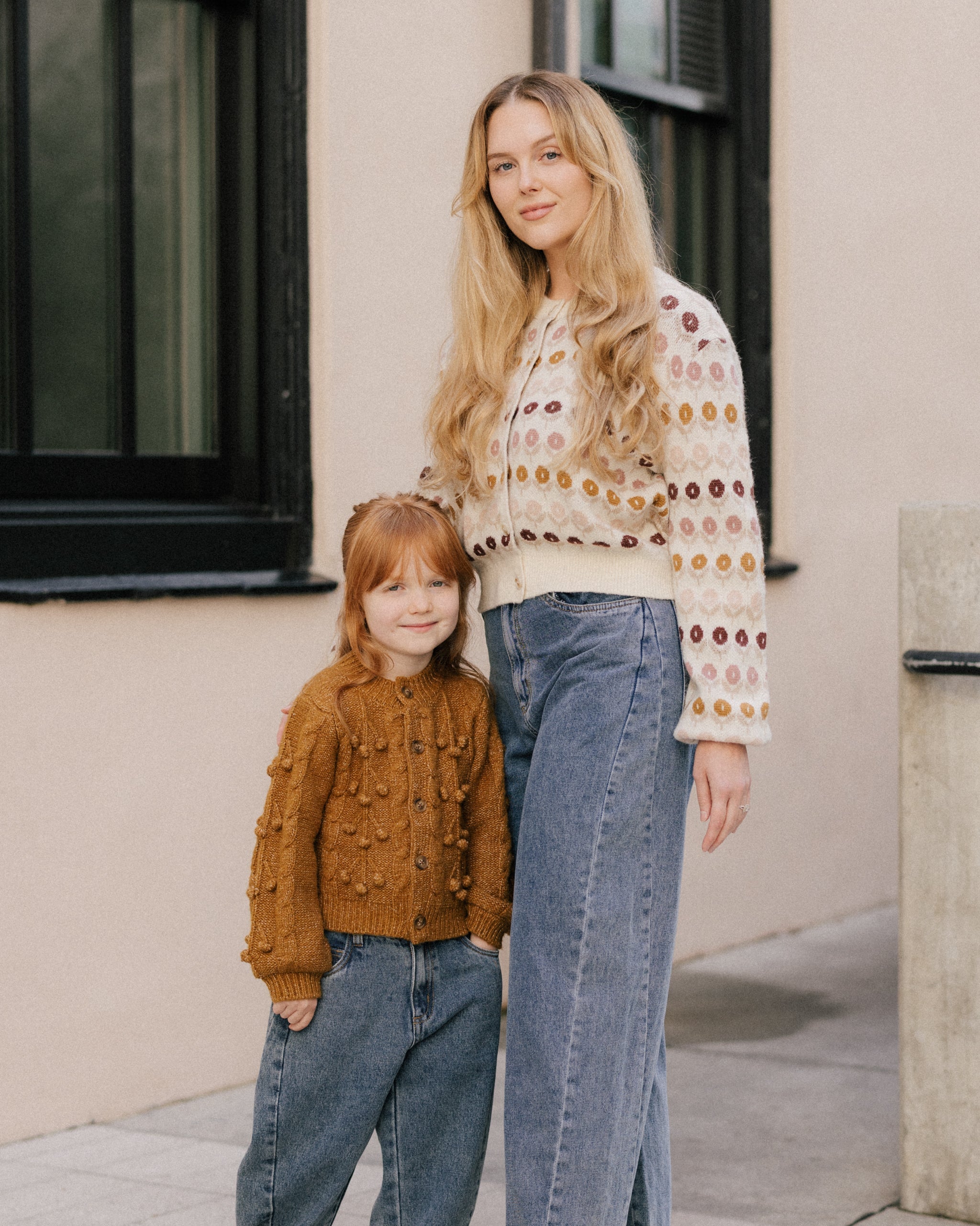 Cheyenne Cardigan | Floral Jacquard