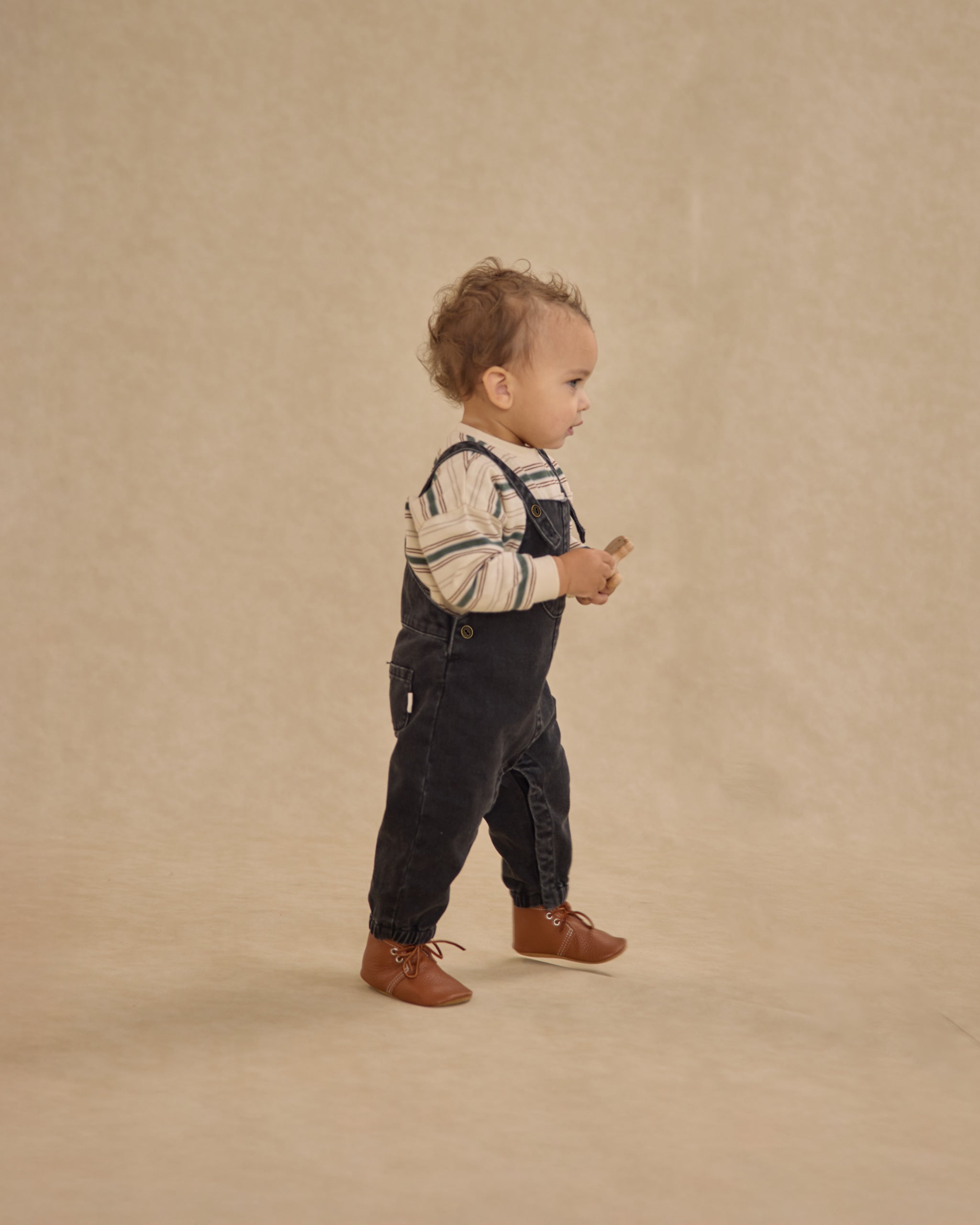 Relaxed Long Sleeve Tee || Retro Stripe - Rylee + Cru | Kids Clothes | Trendy Baby Clothes | Modern Infant Outfits |