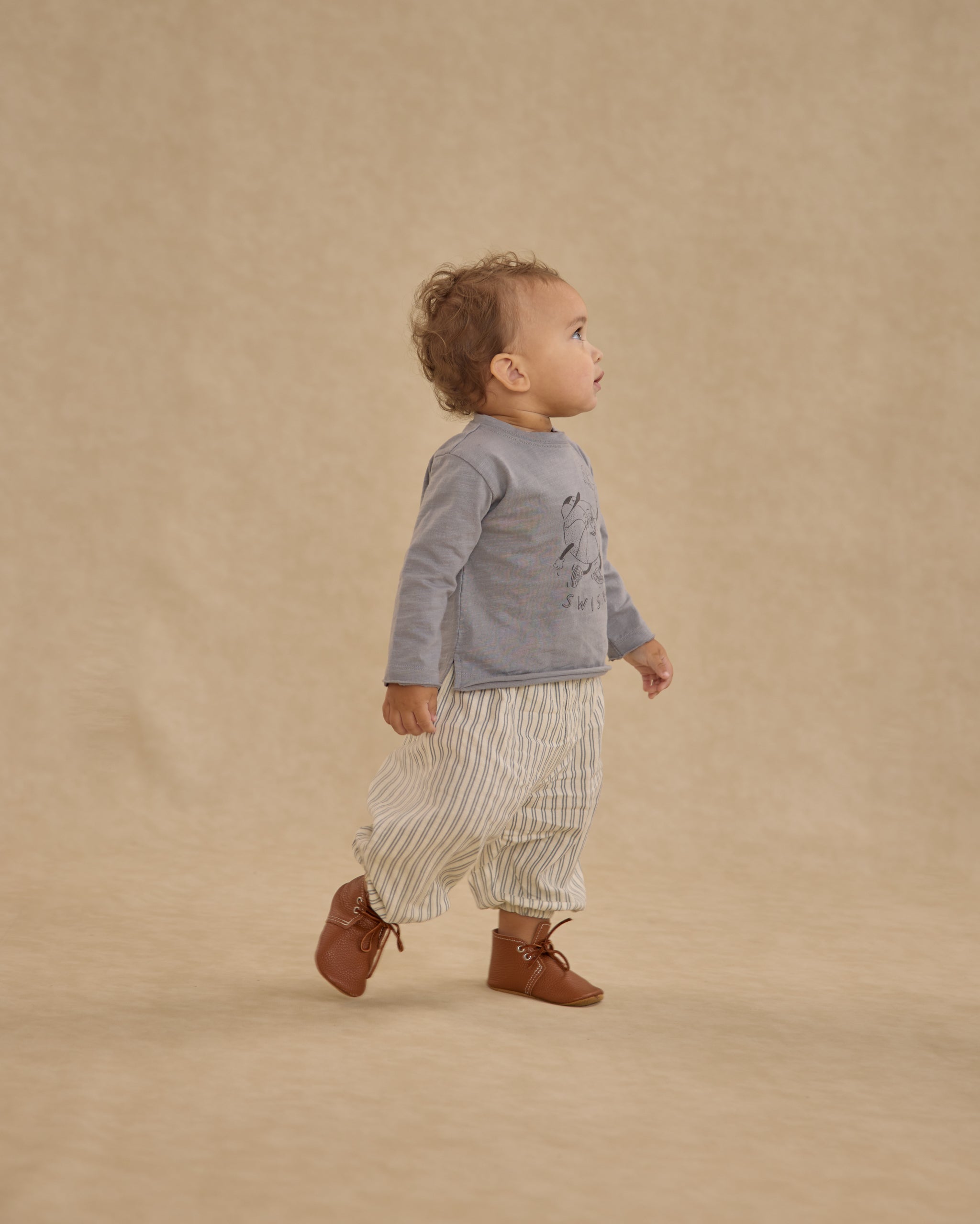 Parachute Pant || Railroad Stripe - Rylee + Cru | Kids Clothes | Trendy Baby Clothes | Modern Infant Outfits |