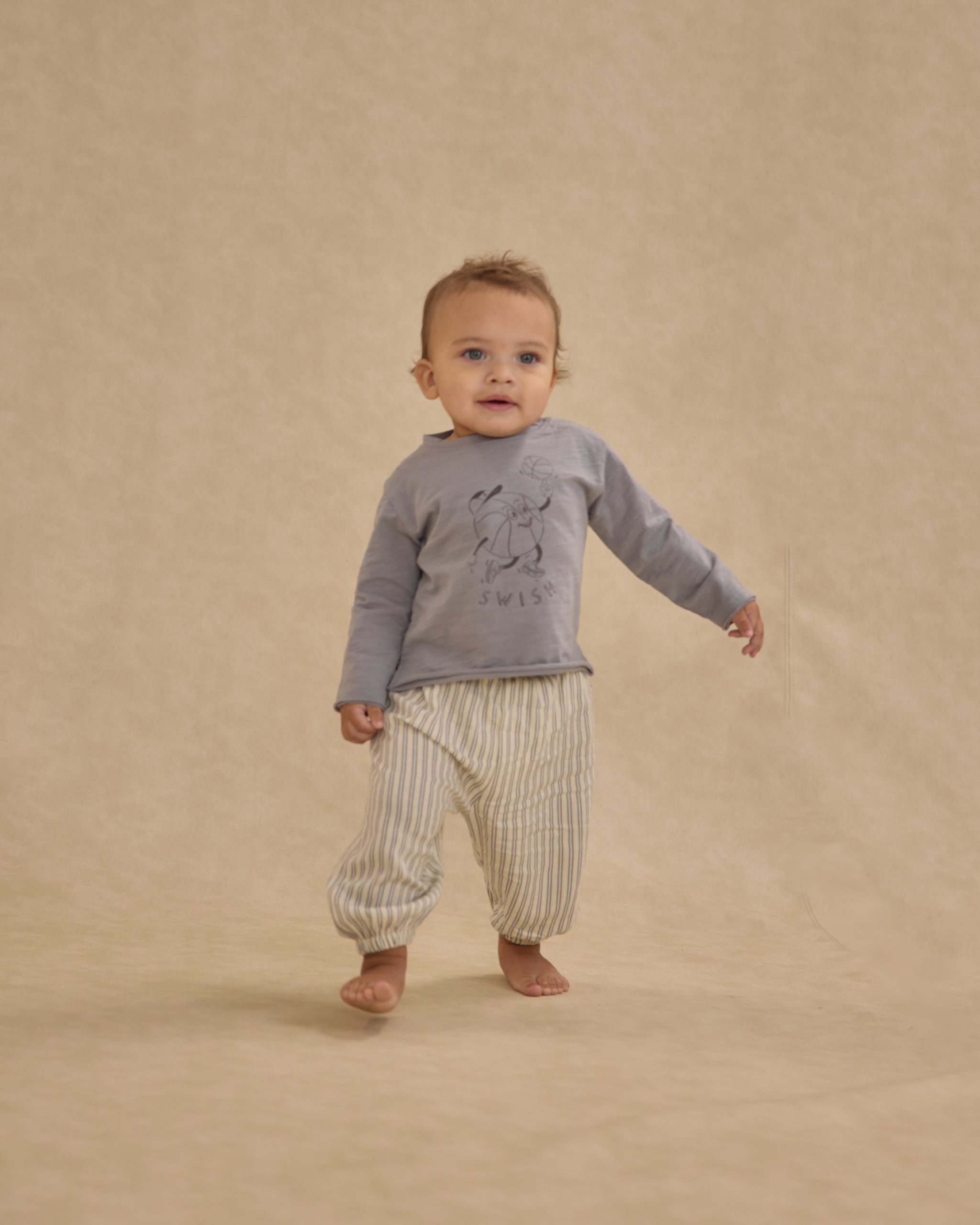Parachute Pant || Railroad Stripe - Rylee + Cru | Kids Clothes | Trendy Baby Clothes | Modern Infant Outfits |