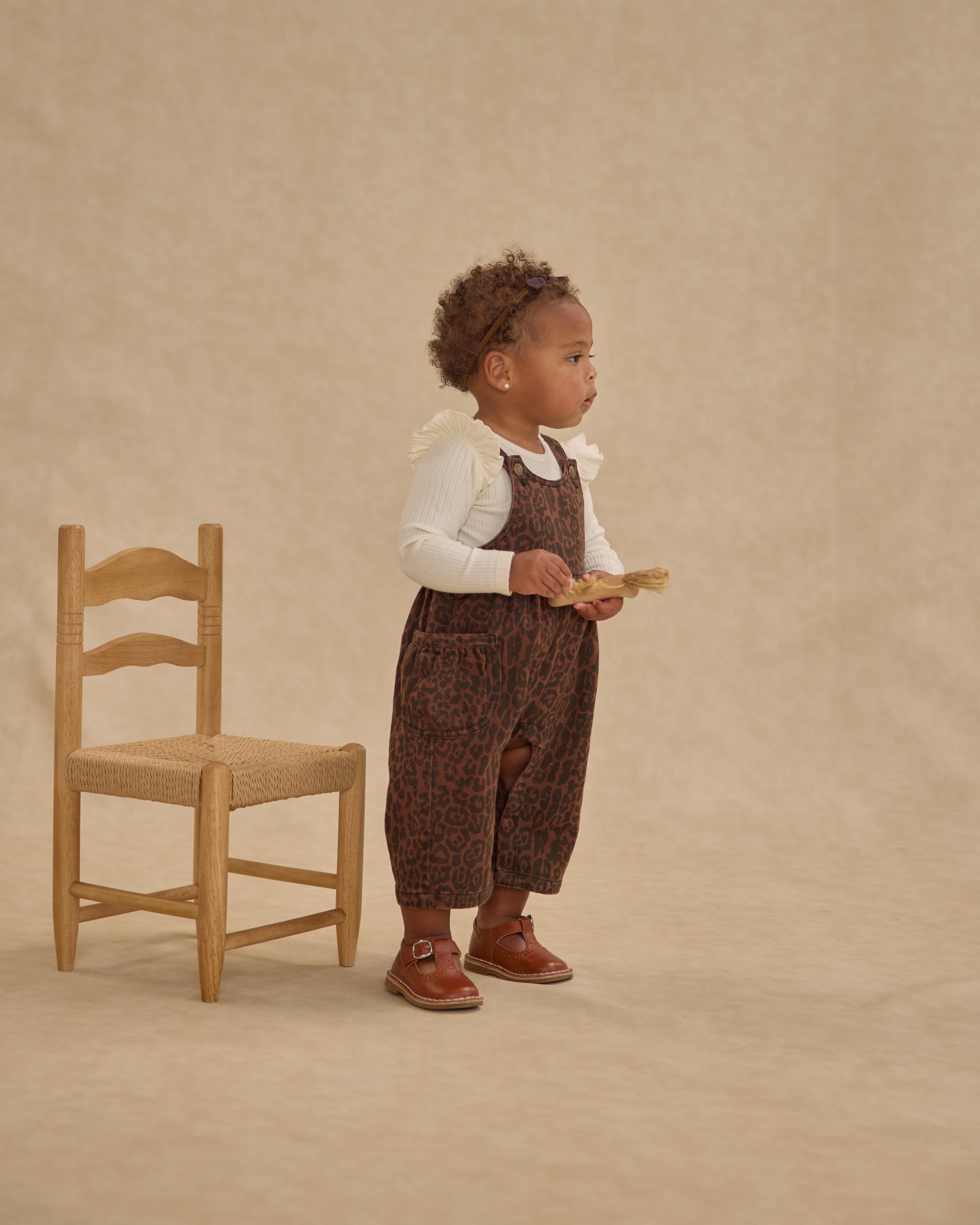 Shoulder Ruffle Bodysuit || Ivory - Rylee + Cru | Kids Clothes | Trendy Baby Clothes | Modern Infant Outfits |